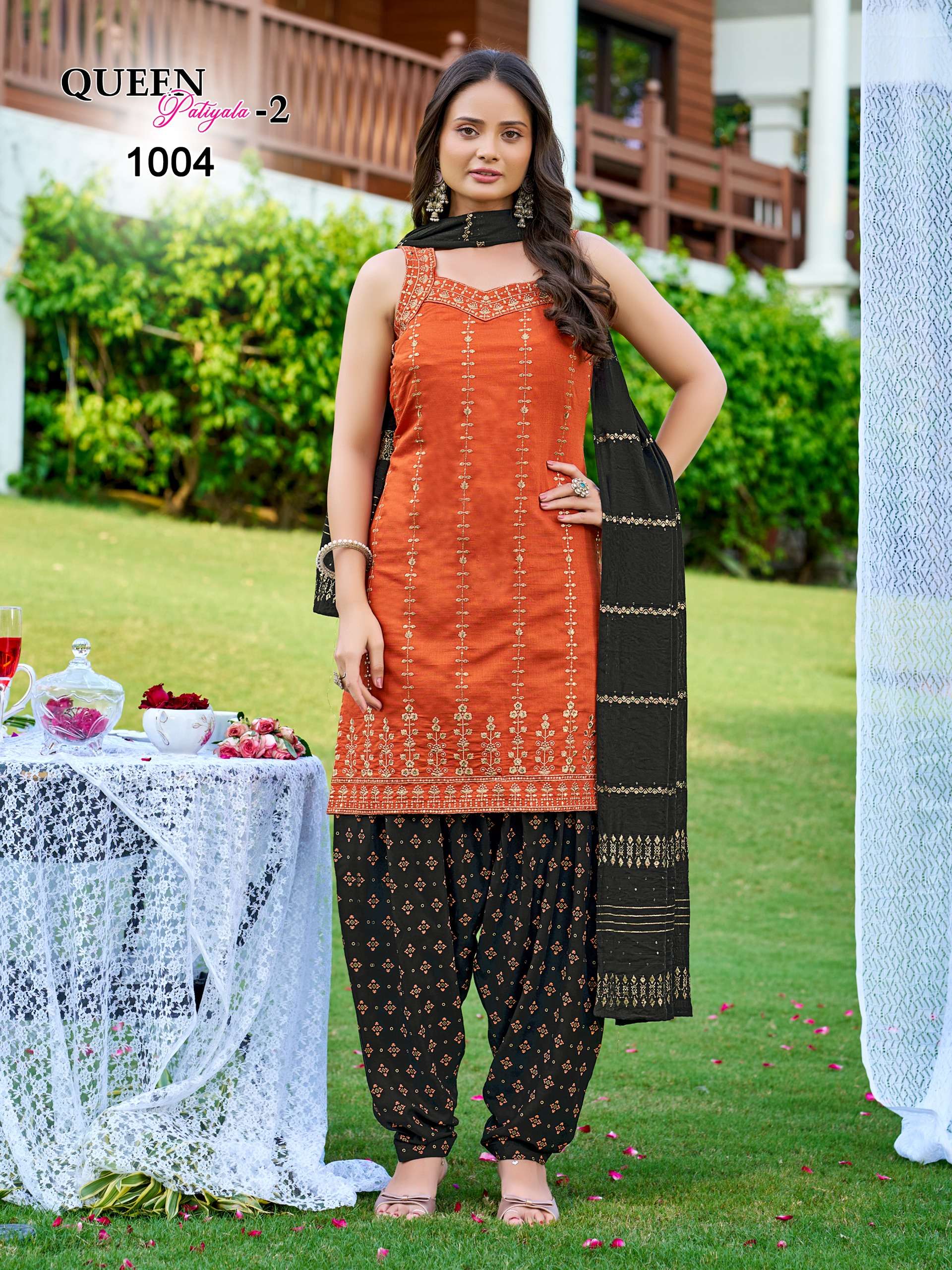 BANWERY FASHION QUEEN PATIYALA VOL 2 FANCY DESIGNER WORKED FUNCTION WEAR LADIES SUIT