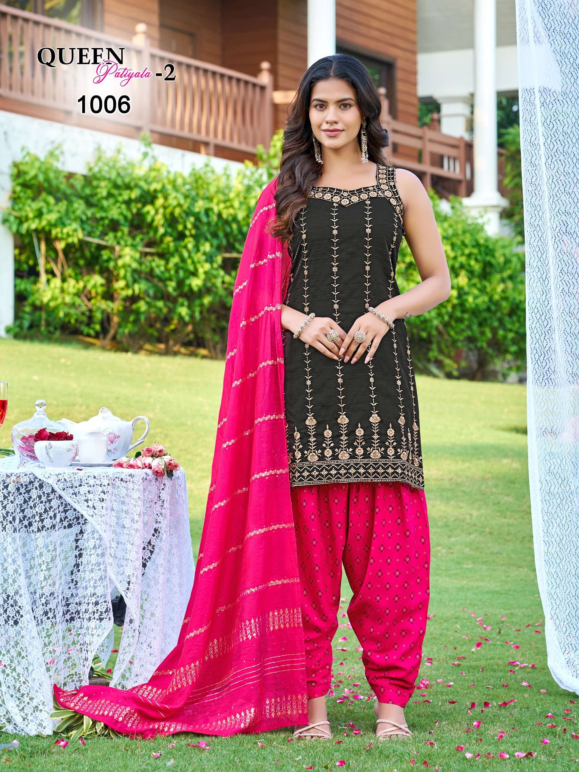 BANWERY FASHION QUEEN PATIYALA VOL 2 FANCY DESIGNER WORKED FUNCTION WEAR LADIES SUIT