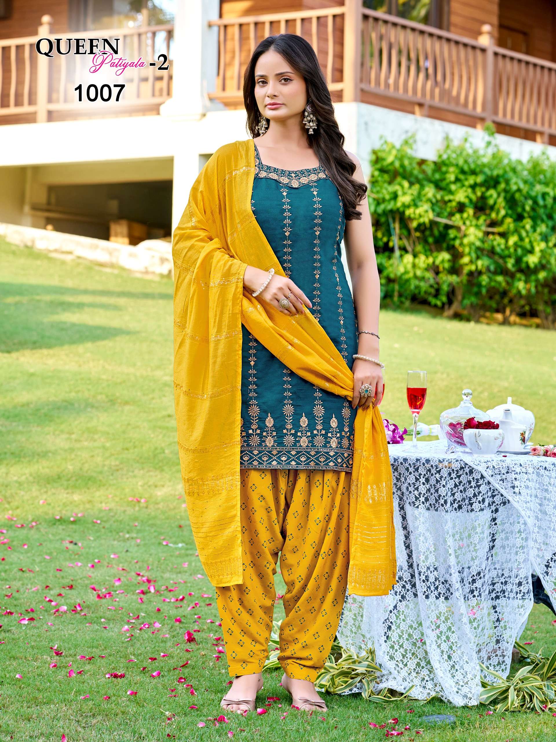 BANWERY FASHION QUEEN PATIYALA VOL 2 FANCY DESIGNER WORKED FUNCTION WEAR LADIES SUIT