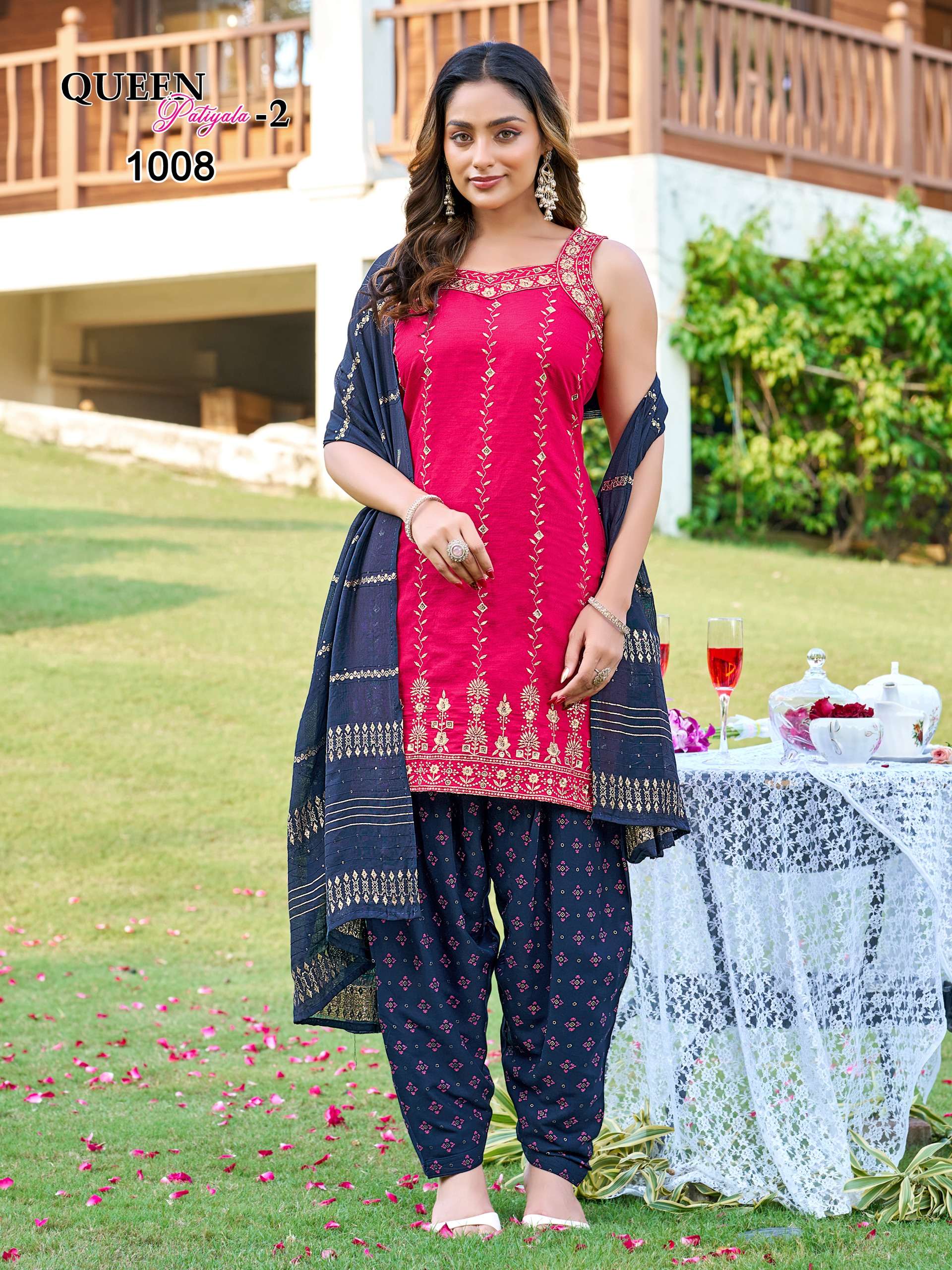 BANWERY FASHION QUEEN PATIYALA VOL 2 FANCY DESIGNER WORKED FUNCTION WEAR LADIES SUIT