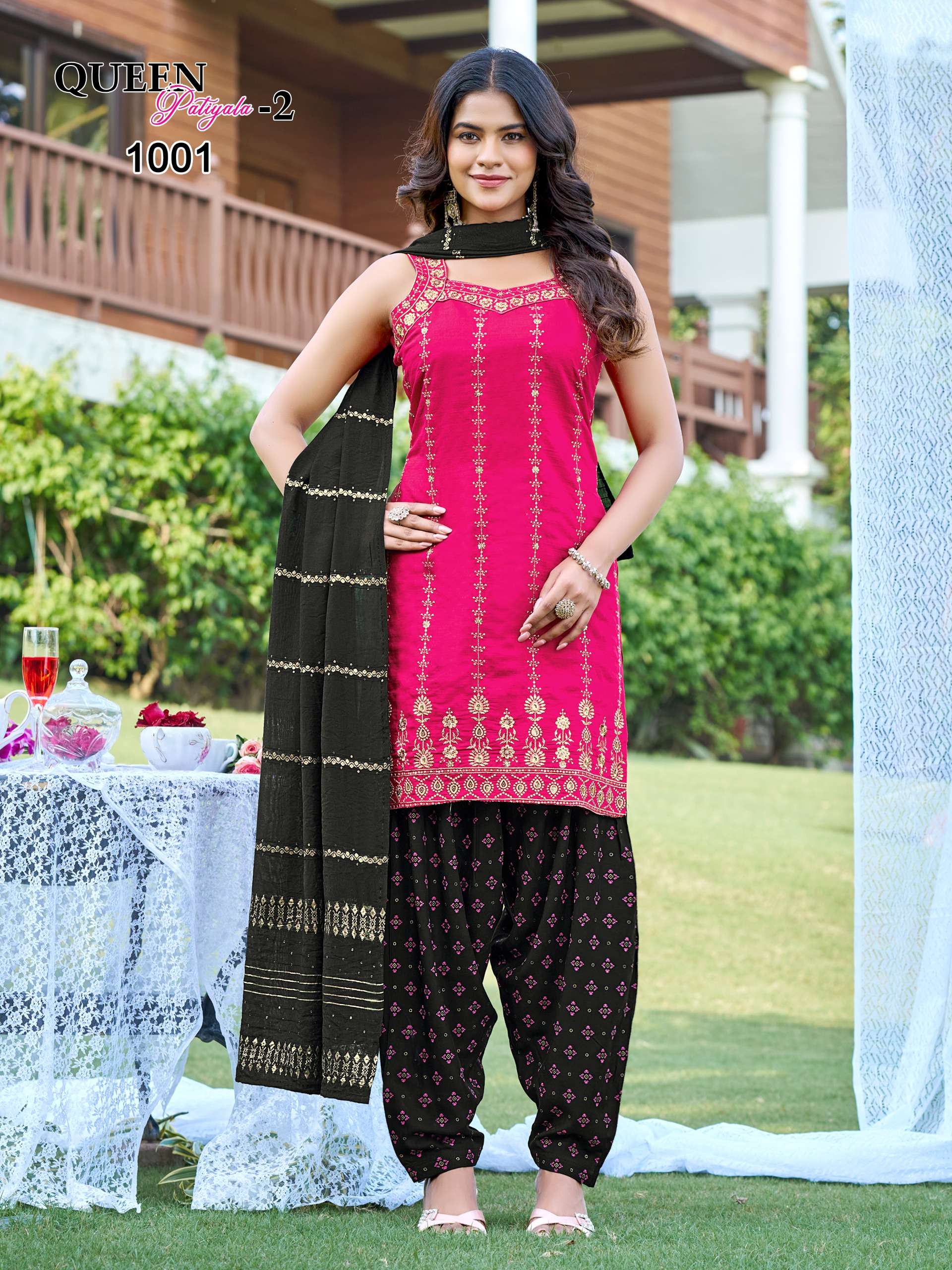 BANWERY FASHION QUEEN PATIYALA VOL 2 FANCY DESIGNER WORKED FUNCTION WEAR LADIES SUIT