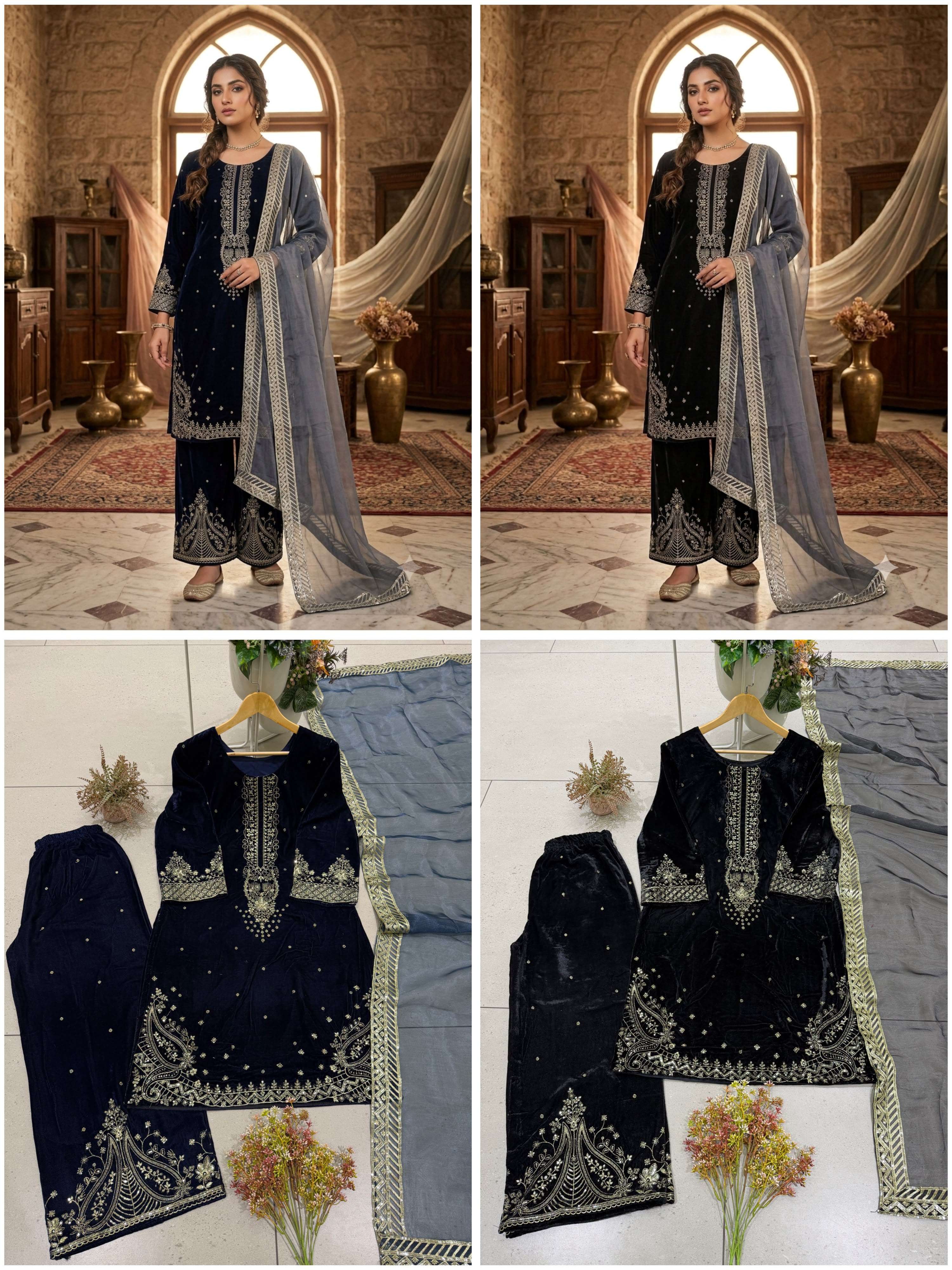 BE 516 VELVET SEQUENCE DESIGNER WORK READY MADE SUIT