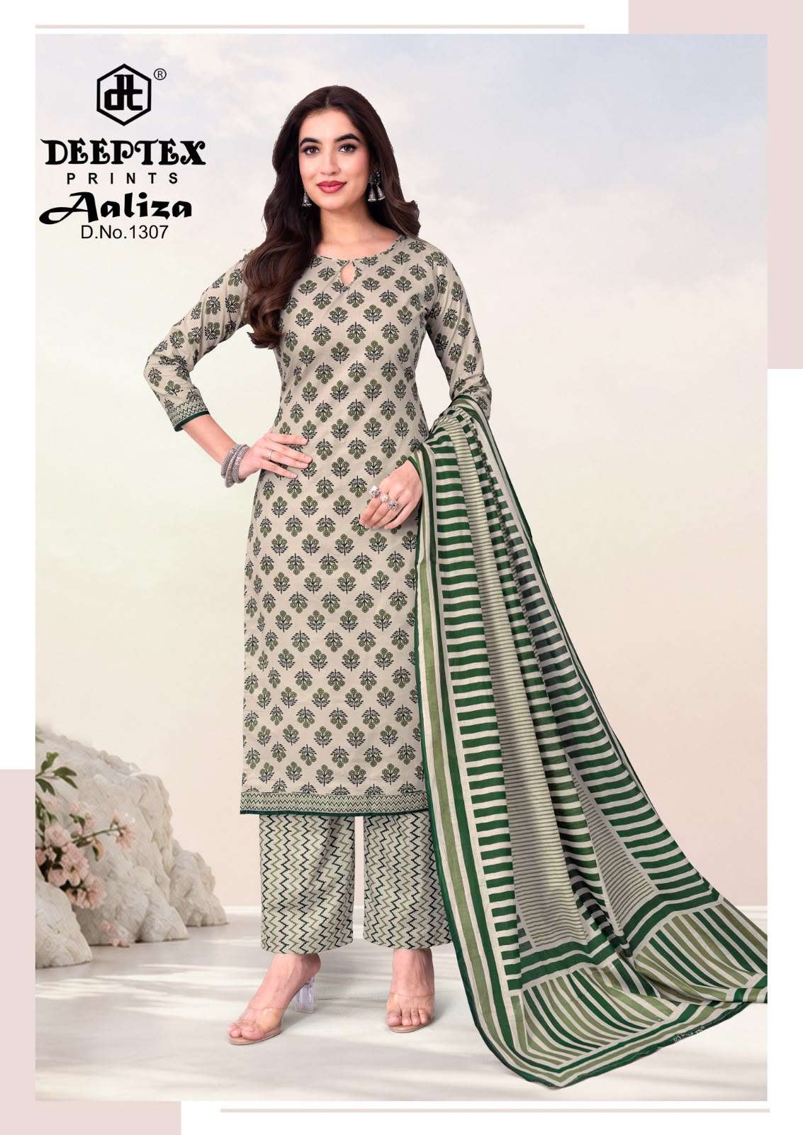 DEEPTEX PRINTS AALIZA VOL 13 COTTON PRINTED SALWAR SUIT