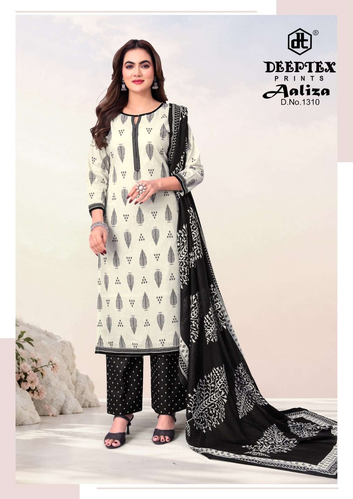 DEEPTEX PRINTS AALIZA VOL 13 COTTON PRINTED SALWAR SUIT