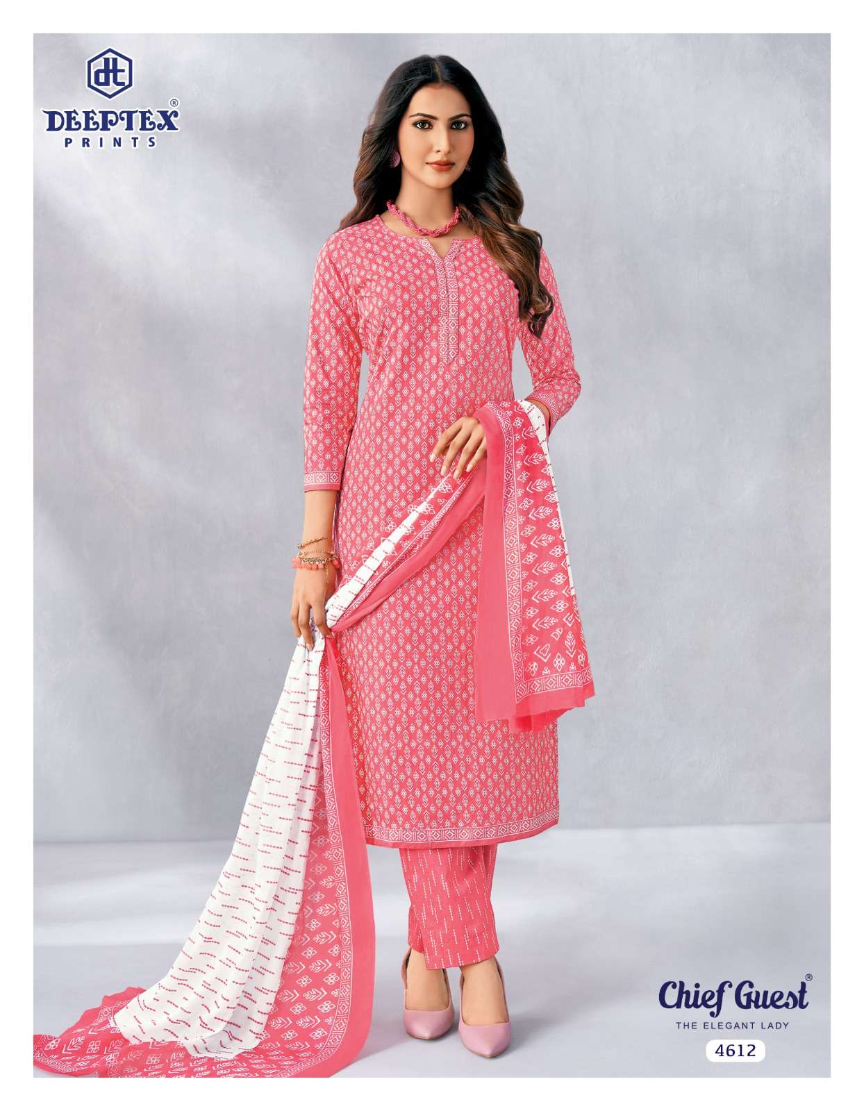 DEEPTEX PRINTS CHIEF GUEST VOL 46 COTTON PRINTED LADIES SALWAR SUIT 