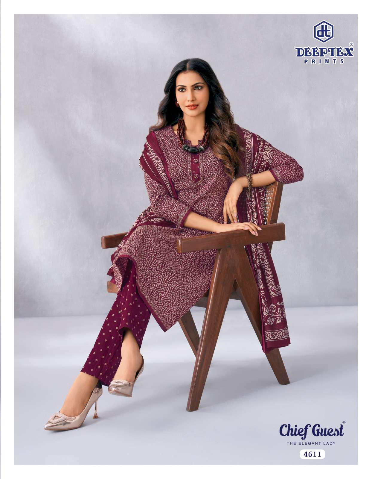DEEPTEX PRINTS CHIEF GUEST VOL 46 COTTON PRINTED LADIES SALWAR SUIT 