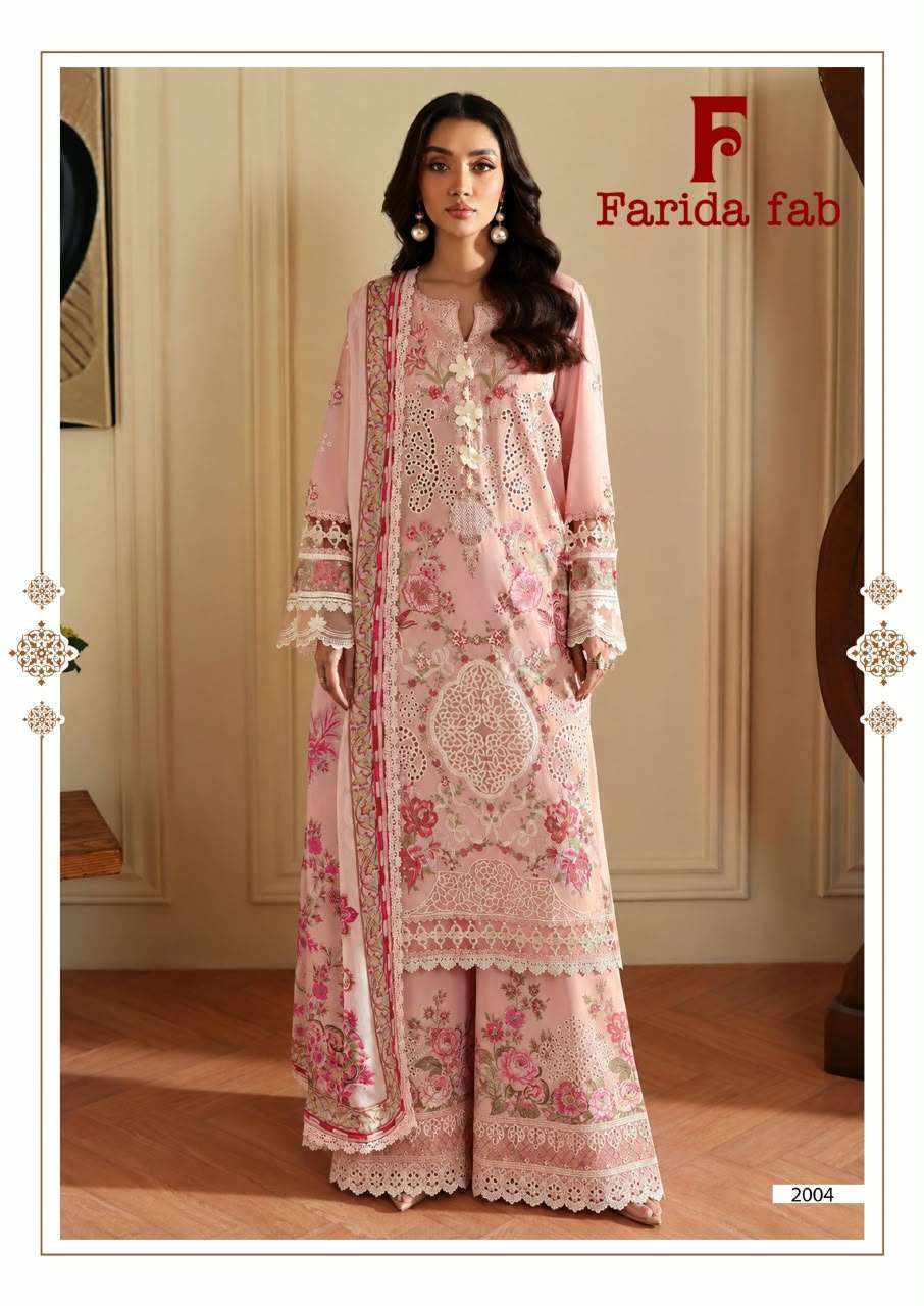 FARIDA FAB JULFAT VOL 2 COTTON DIGITAL PRINTS SALWAR SUIT 