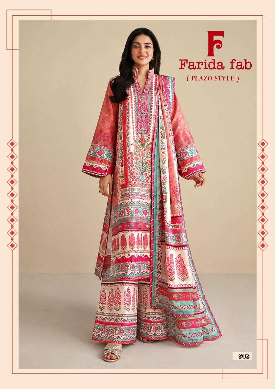 FARIDA FAB MUSHQ VOL 2 COTTON DIGITAL PRINTS SALWAR SUIT 