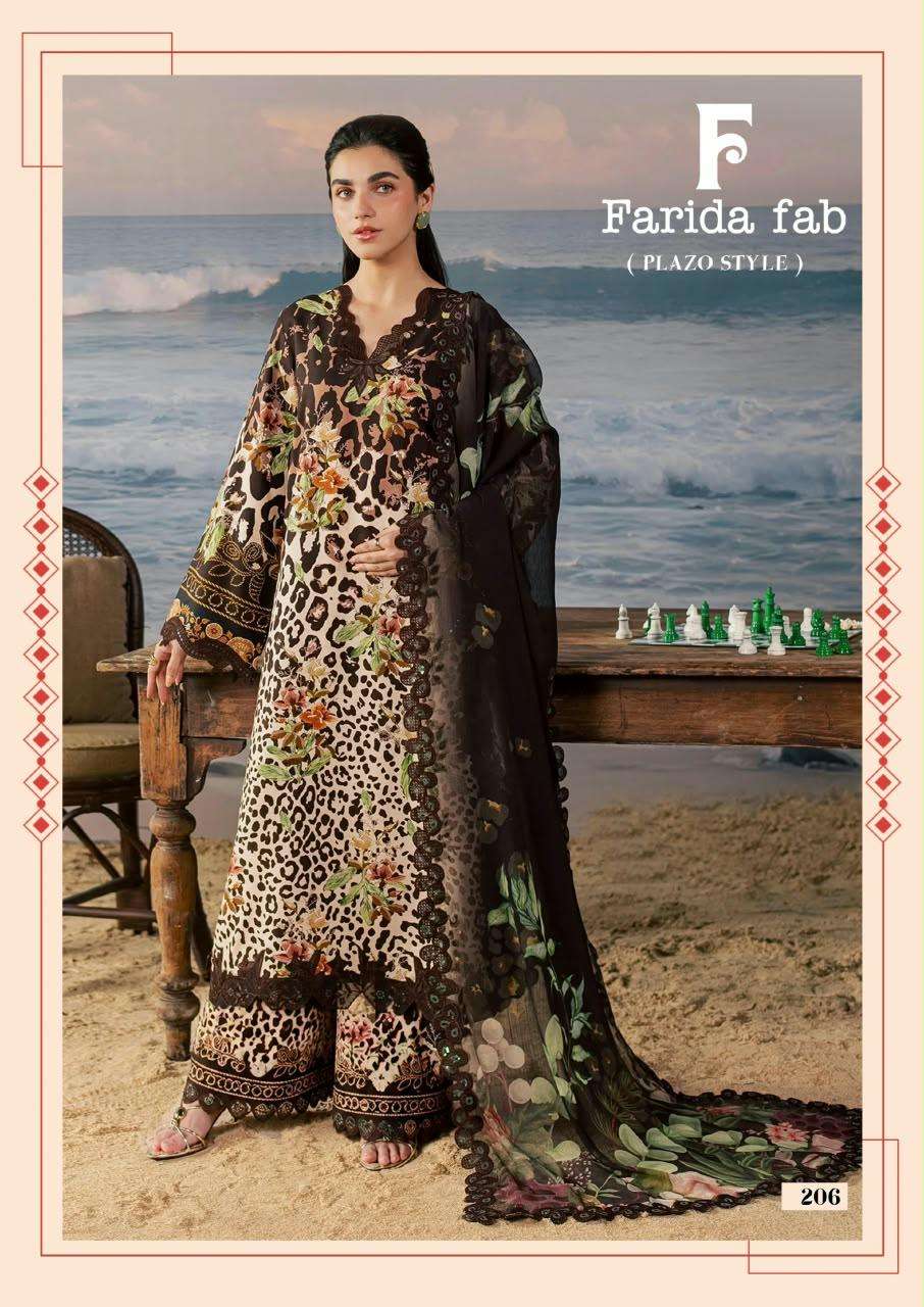 FARIDA FAB MUSHQ VOL 2 COTTON DIGITAL PRINTS SALWAR SUIT 