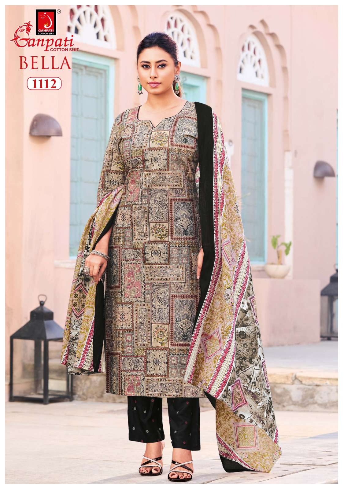 GANPATI BELLA VOL 11 COTTON READY MADE LADIES SUIT 