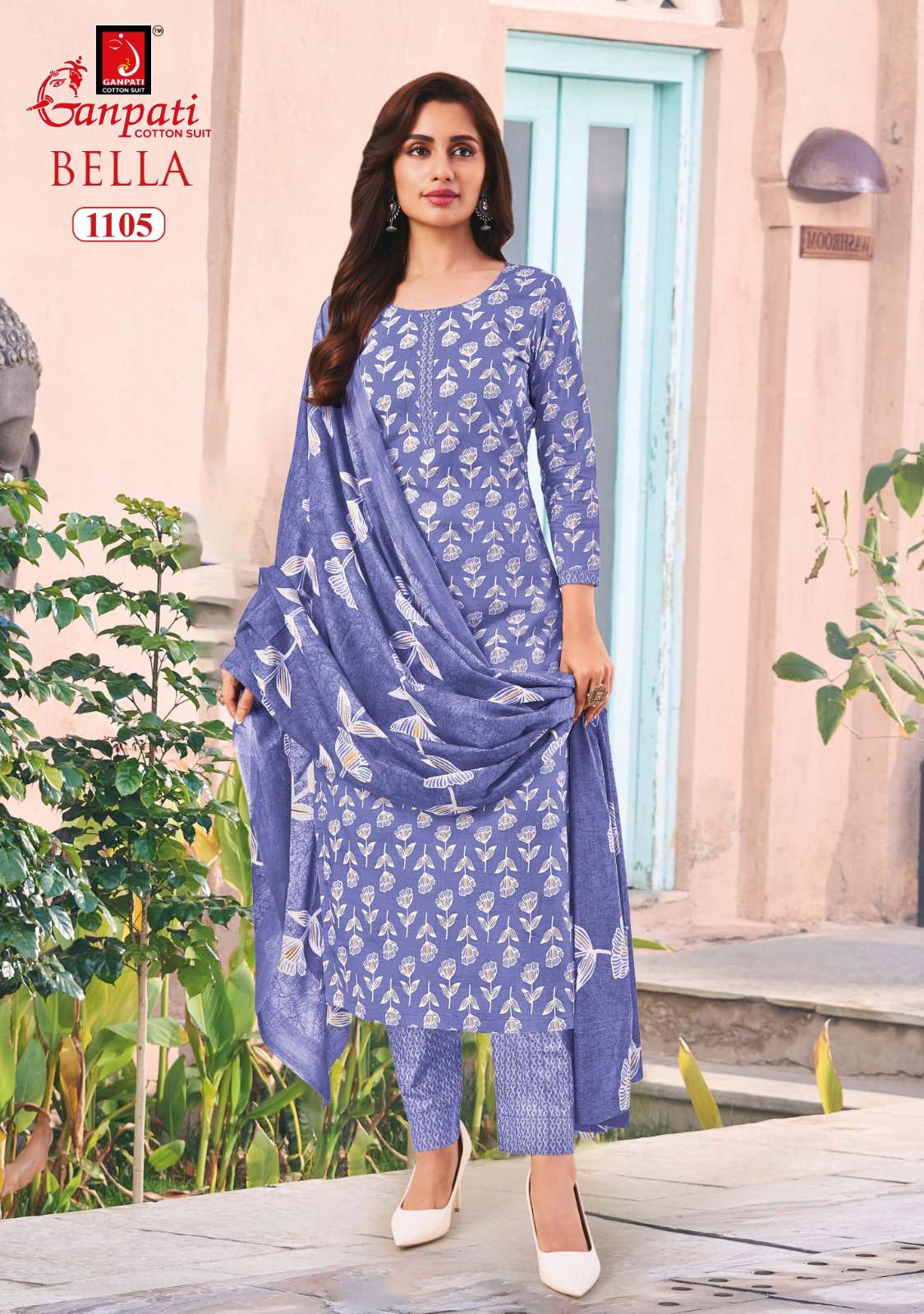 GANPATI BELLA VOL 11 COTTON READY MADE LADIES SUIT 