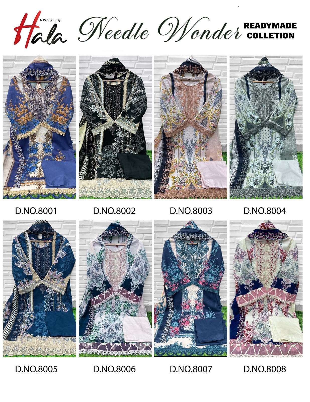 HALA DESIGNER NEEDLE WONDER READY MADE COLLECTION 