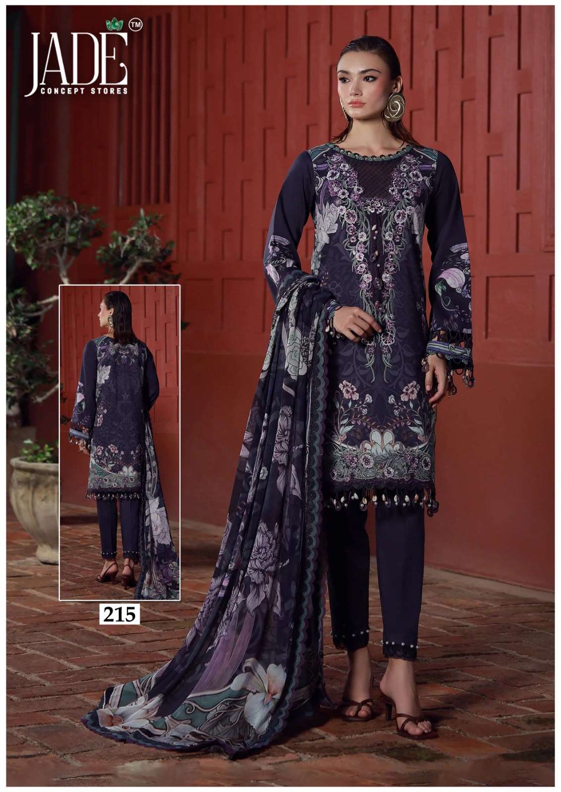 JADE CHEVRON EXCLUSIVE HEAVY COTTON VOL 22 READY MADE COLLECTION 