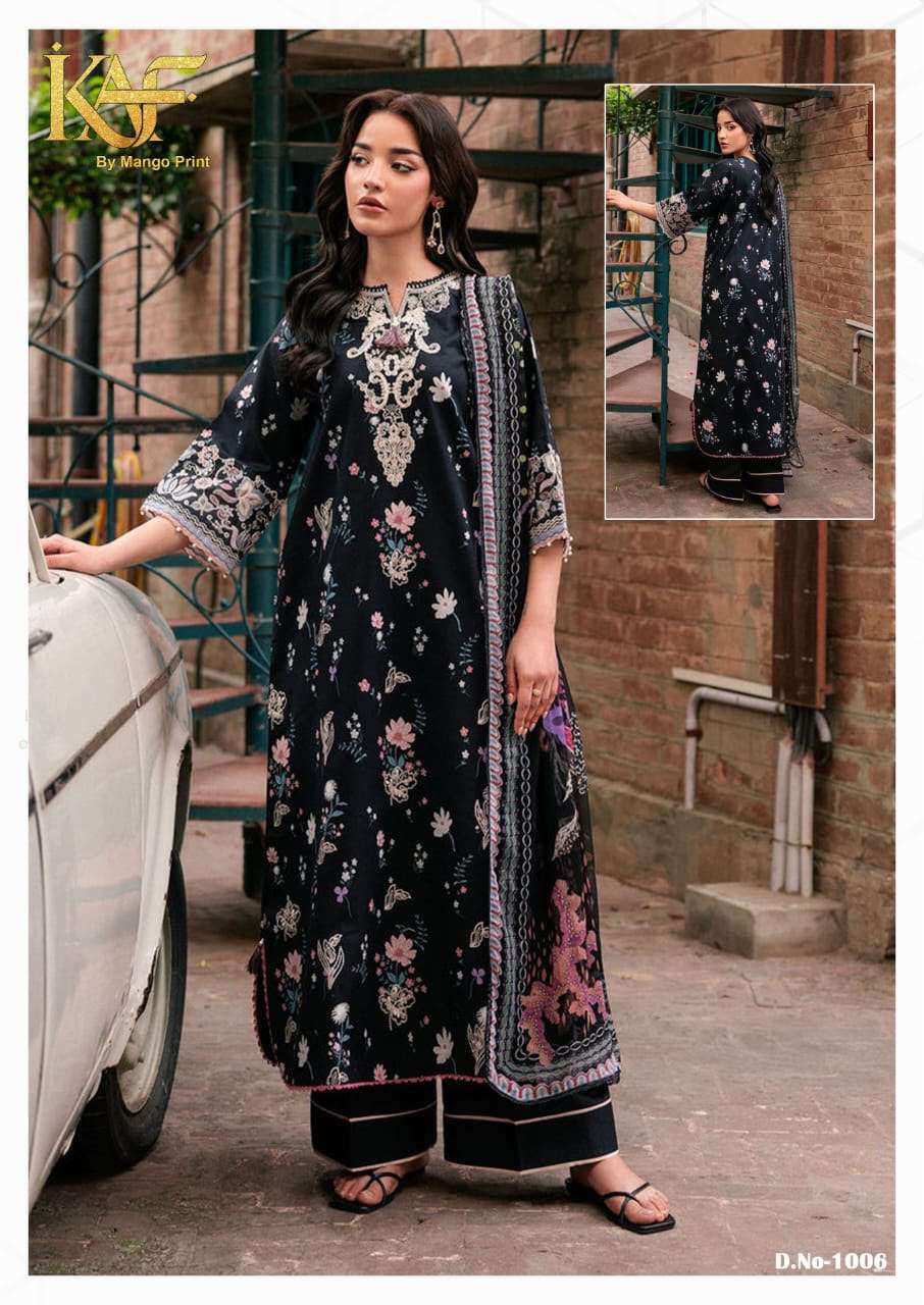 KAF FABRIC KASHMEE VOL 1 COTTON DIGITAL PRINTS SALWAR SUIT