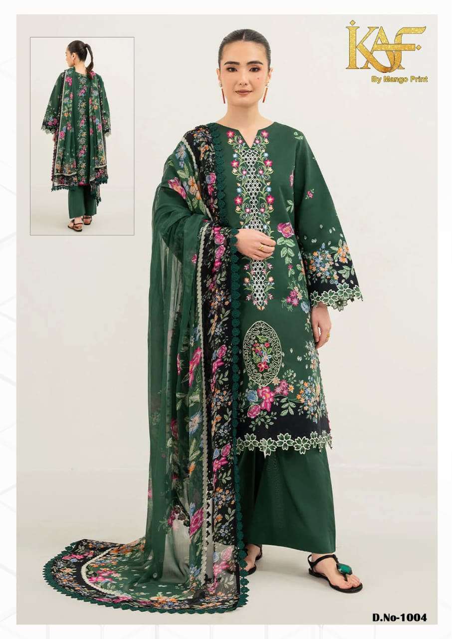 KAF FABRIC KASHMEE VOL 1 COTTON DIGITAL PRINTS SALWAR SUIT