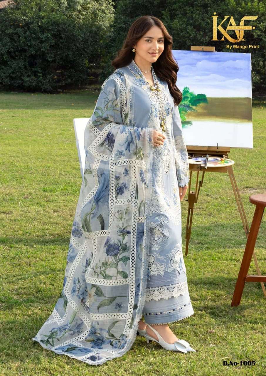 KAF FABRIC KASHMEE VOL 1 COTTON DIGITAL PRINTS SALWAR SUIT