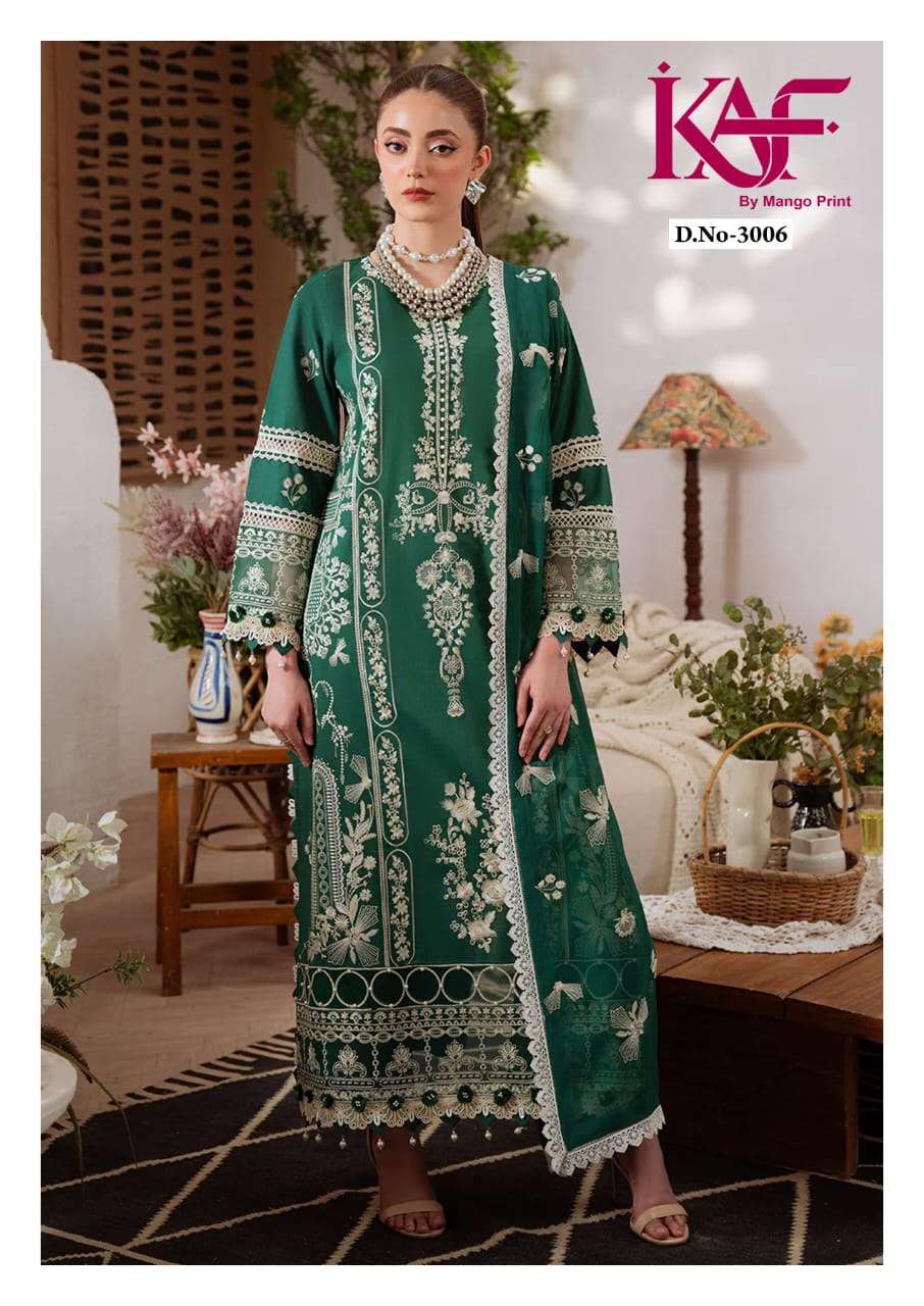 KAF FABRIC ROYAL RAWA VOL3 COTTON DIGITAL PRINT SALWAR SUIT