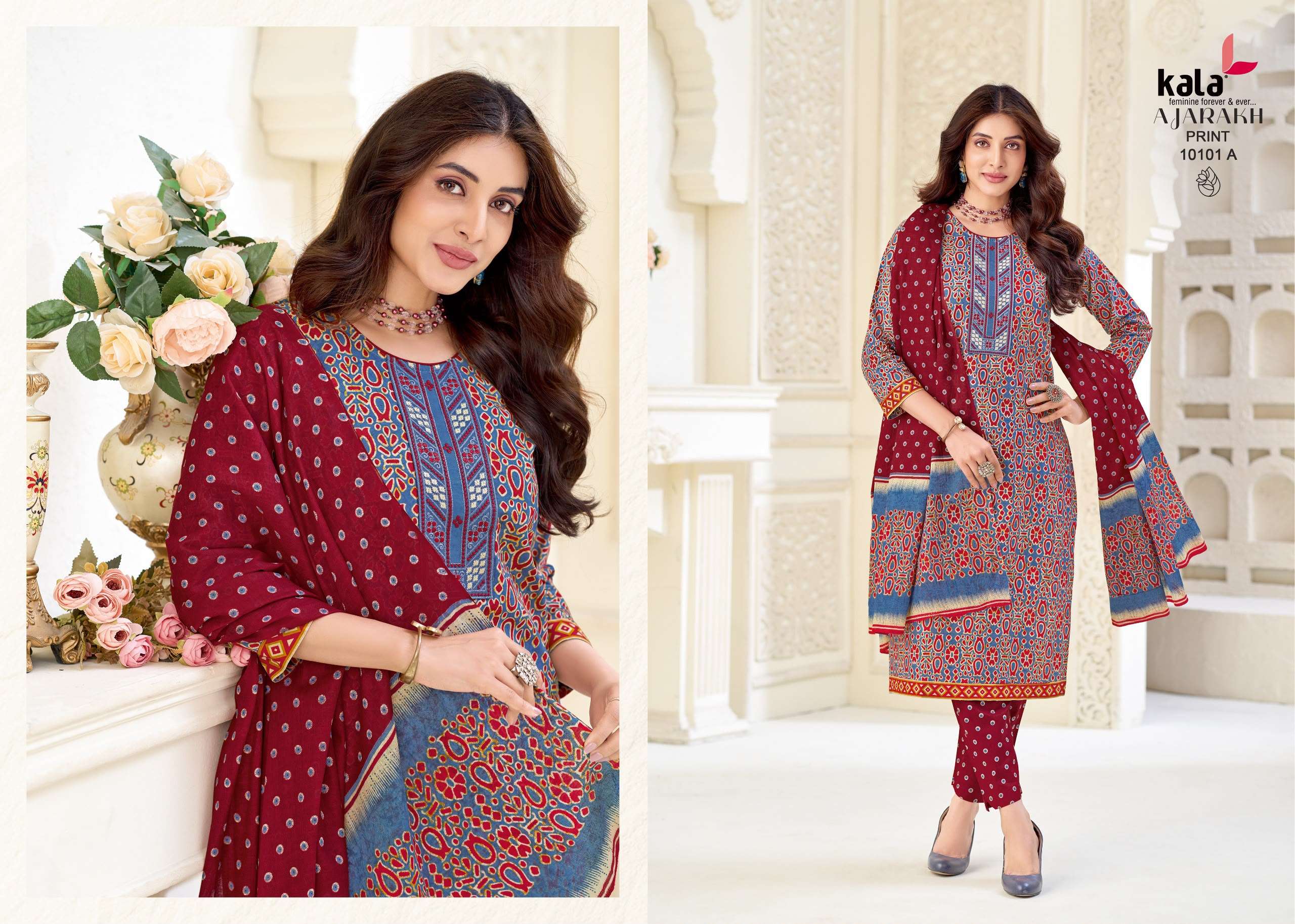KALA FASHION AJRAKH SPECIAL VOL 1 READY MADE COLLECTION 