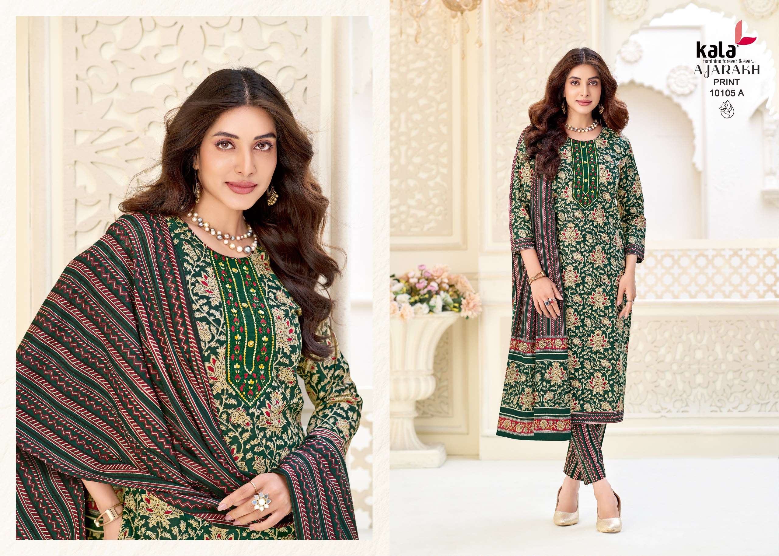 KALA FASHION AJRAKH SPECIAL VOL 1 READY MADE COLLECTION 