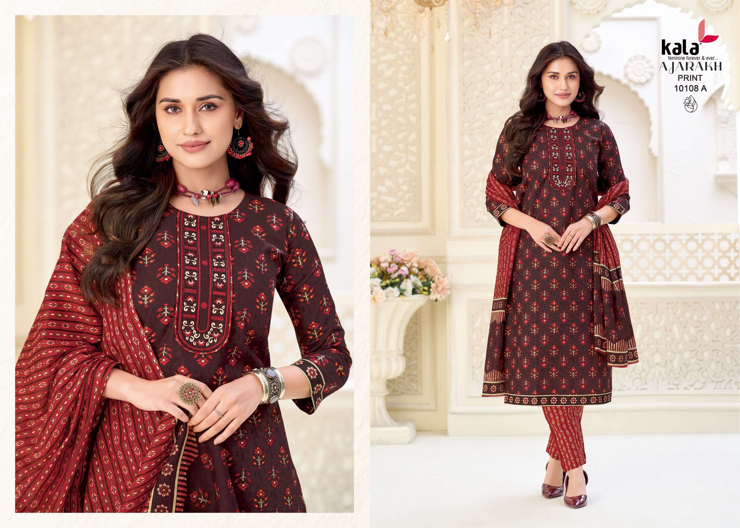 KALA FASHION AJRAKH SPECIAL VOL 1 READY MADE COLLECTION 