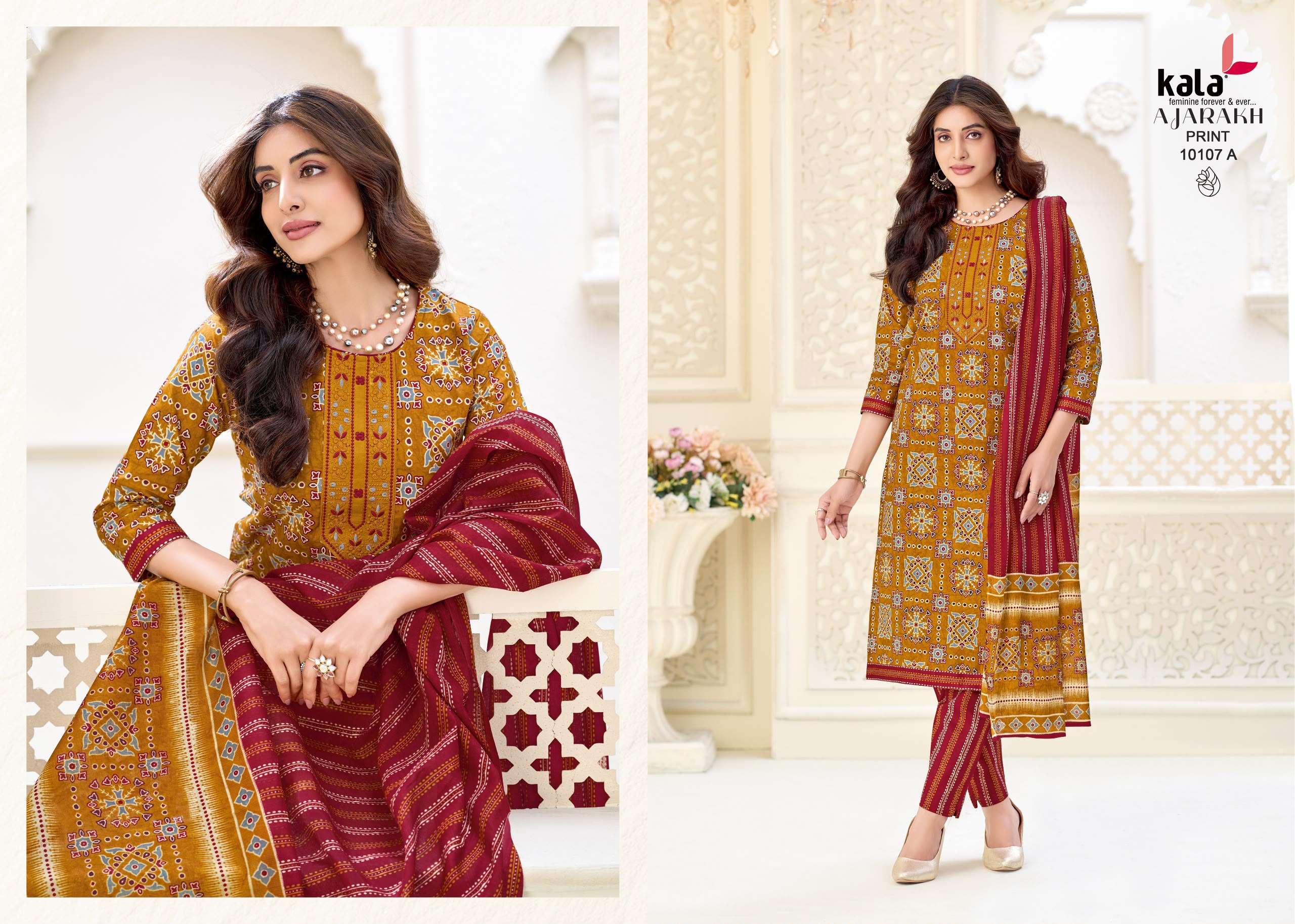 KALA FASHION AJRAKH SPECIAL VOL 1 READY MADE COLLECTION 
