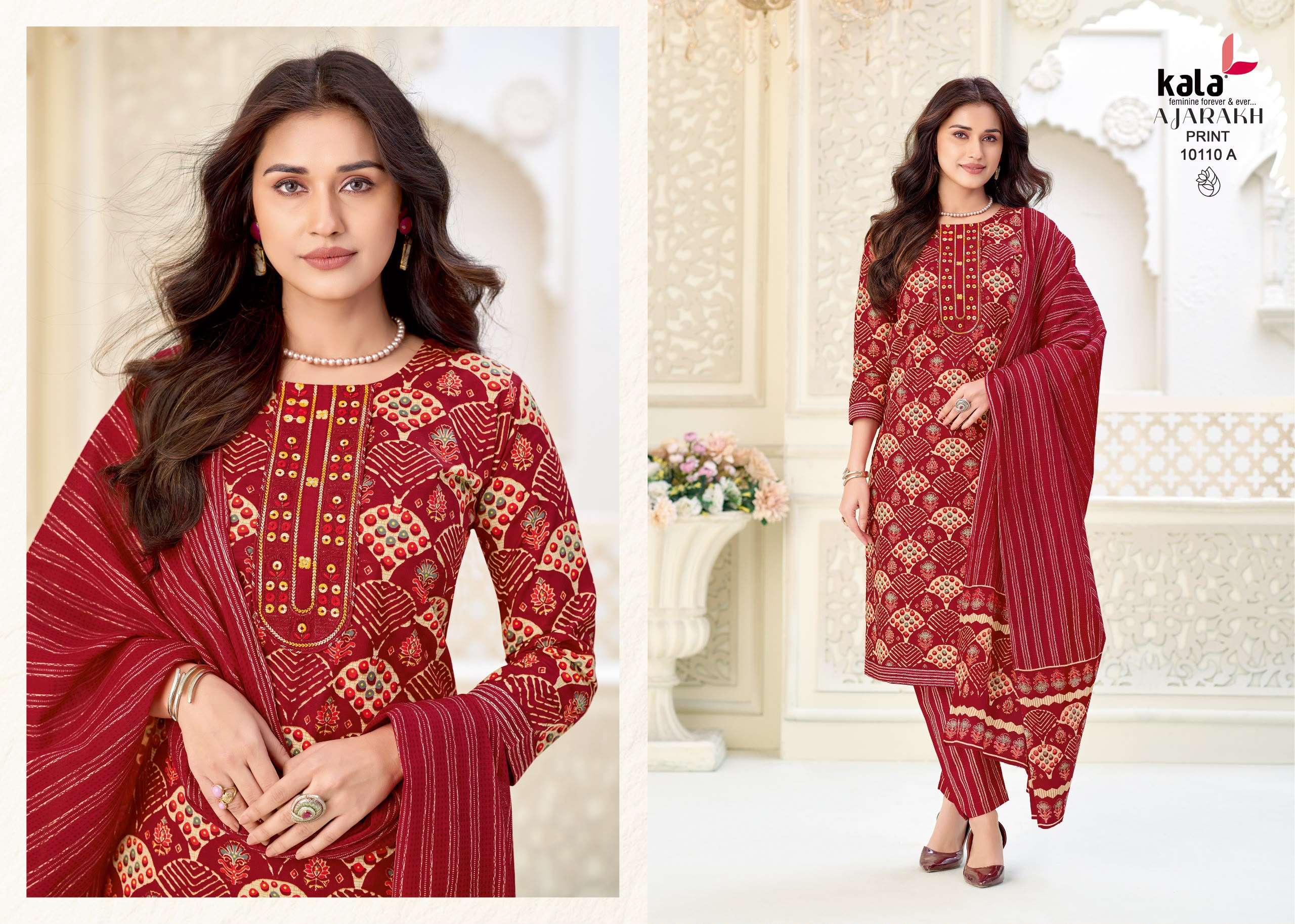 KALA FASHION AJRAKH SPECIAL VOL 1 READY MADE COLLECTION 