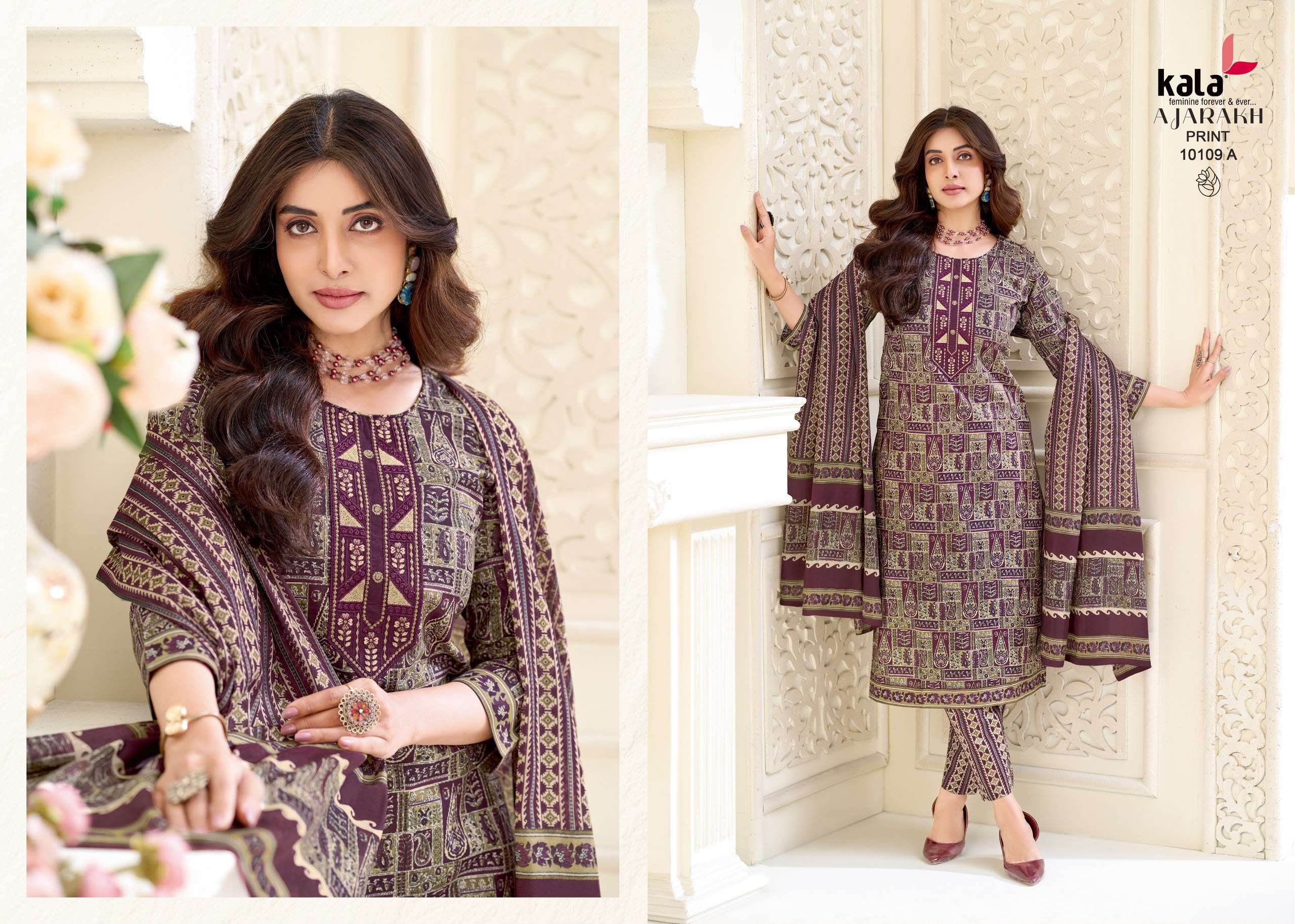 KALA FASHION AJRAKH SPECIAL VOL 1 READY MADE COLLECTION 