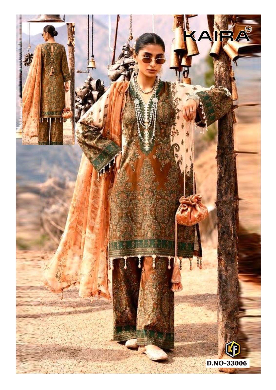 KEVAL FAB KAIRA VOL 33 LAWN COTTON DIGITAL PRINT SALWAR SUIT 
