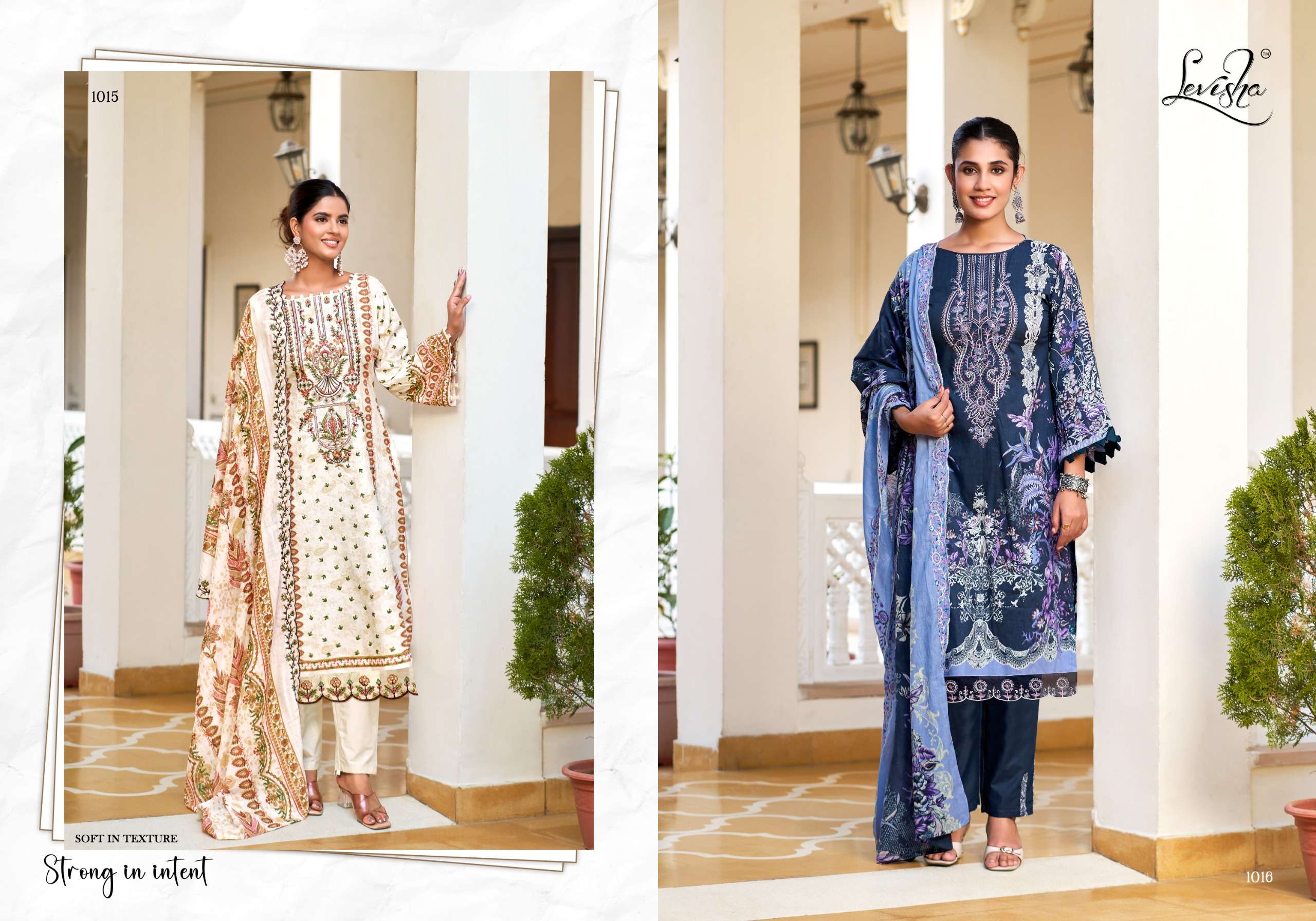 LEVISHA MEHFUZ NX LAWN COTTON DIGITAL PAKISTANI STYLE PRINT WITH WORK SUIT