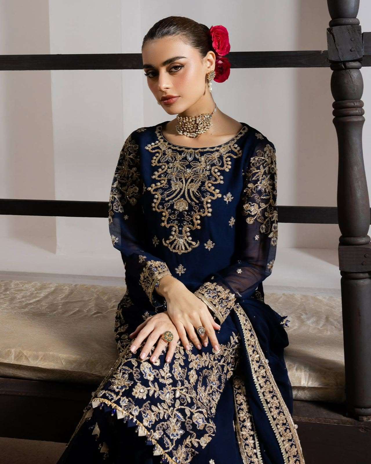 LG 2061 SILK HEAVY DESIGNER LOOK WEDDING SEASON WEAR LADIES SUIT 