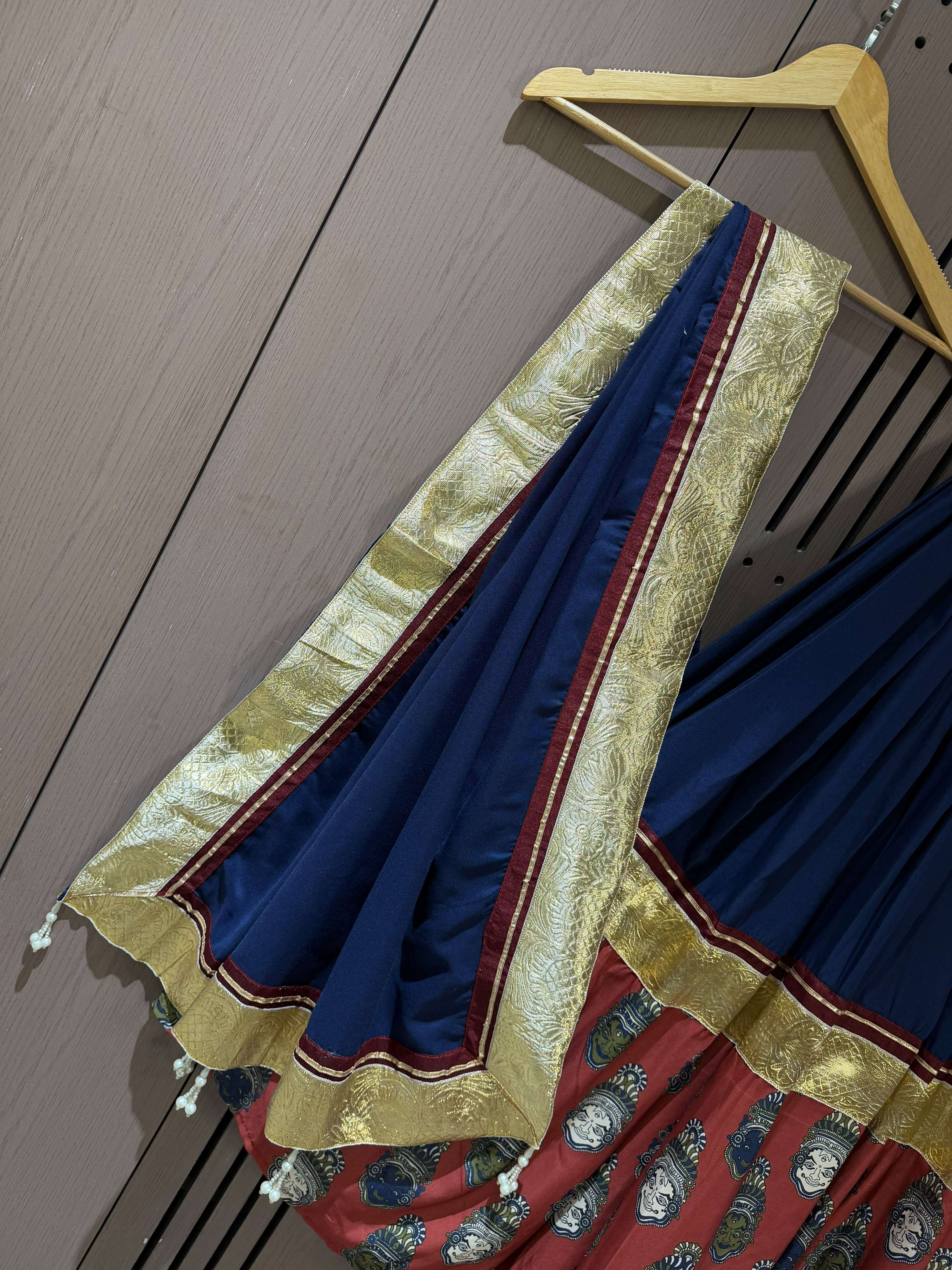 LG 662 RAYON REAL MIRROR WORK DESIGNER LAHENGA CHOLI WITH DUPATTA SET 