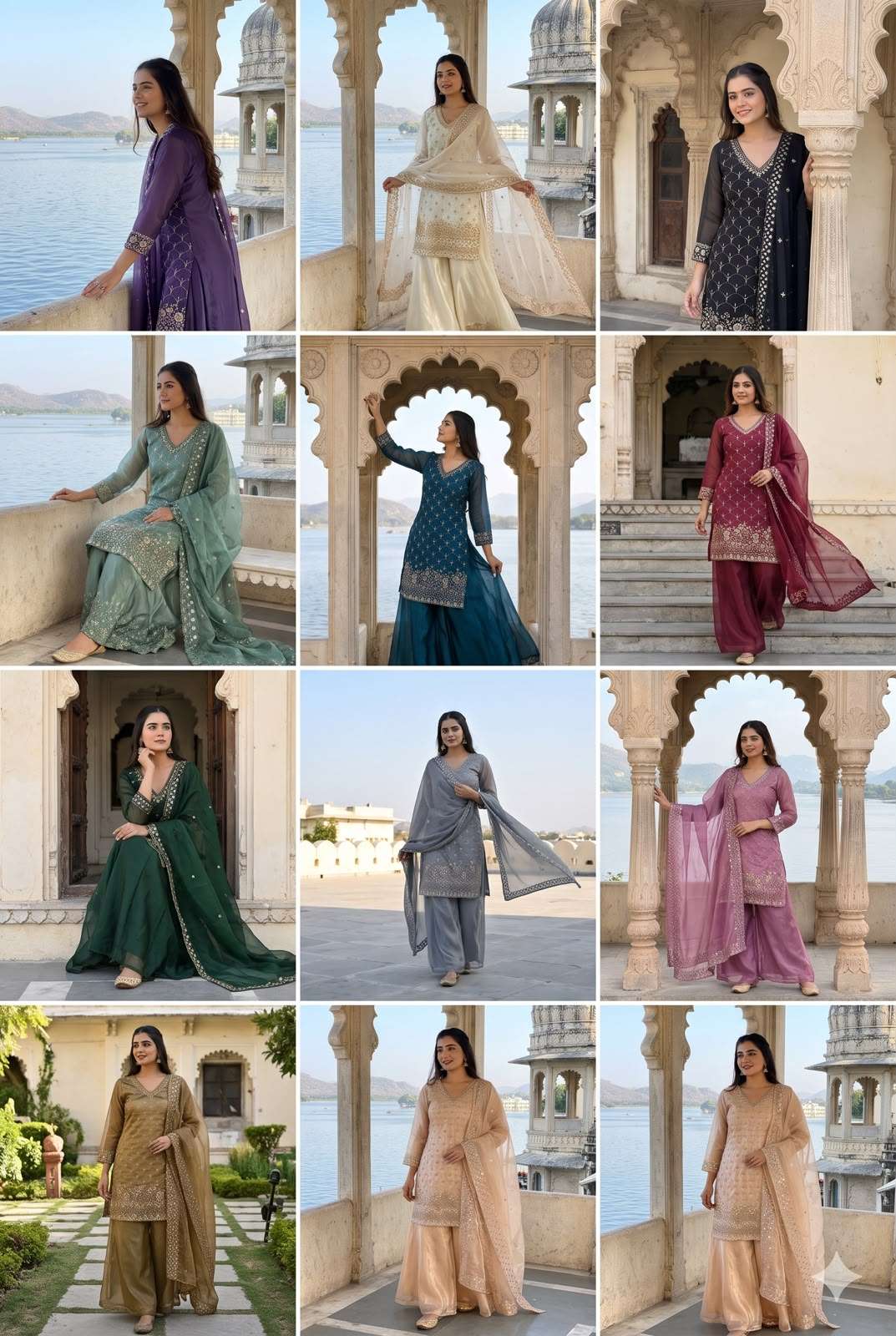 LM 17 SILK SEQUENCE EMBROIDERY DESIGNER WORK PARTY WEAR LADIES SUIT