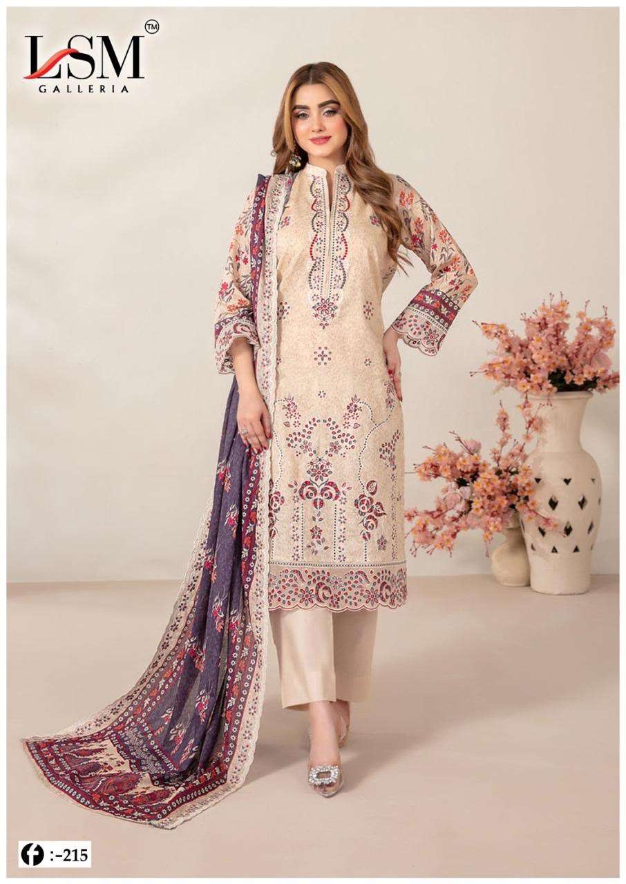 LSM GALLERIA FIRDOUS QUEEN LAWN VOL 21 LAWN COTTON DIGITAL PRINT SALWAR SUIT 