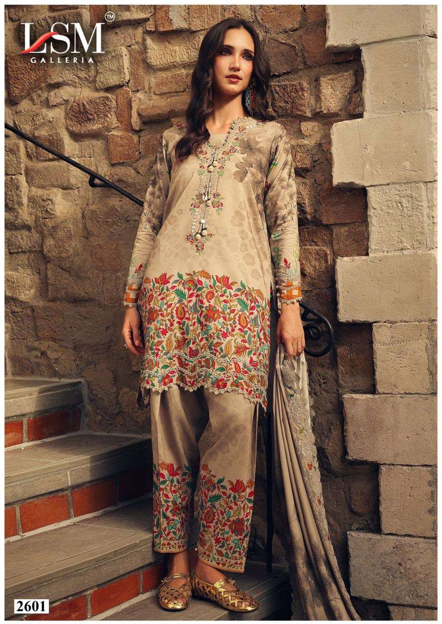 LSM GALLERIA PARIAN DREAM HEAVY LUXURY LAWN COLLECTION VOL 26