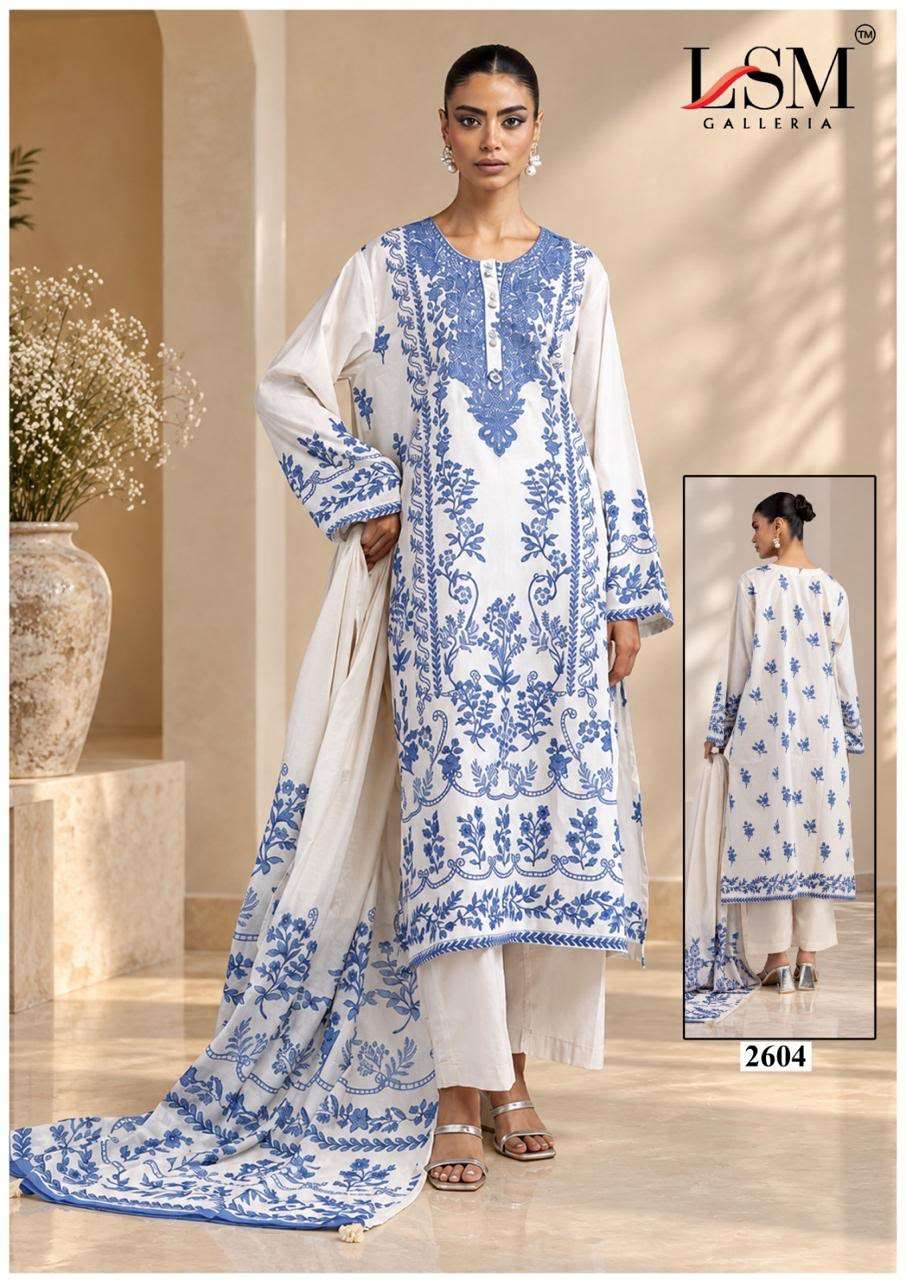 LSM GALLERIA PARIAN DREAM HEAVY LUXURY LAWN COLLECTION VOL 26