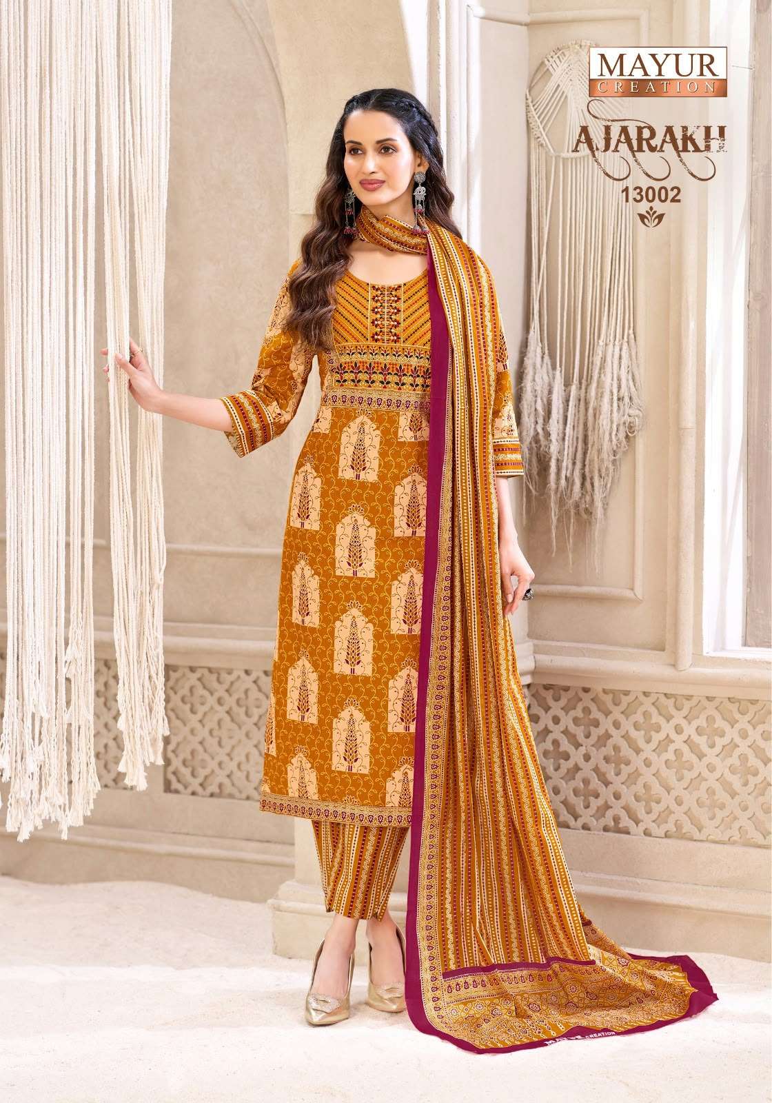 MAYUR CREATION AJARAKH VOL 13 READY MADE COLLECTION