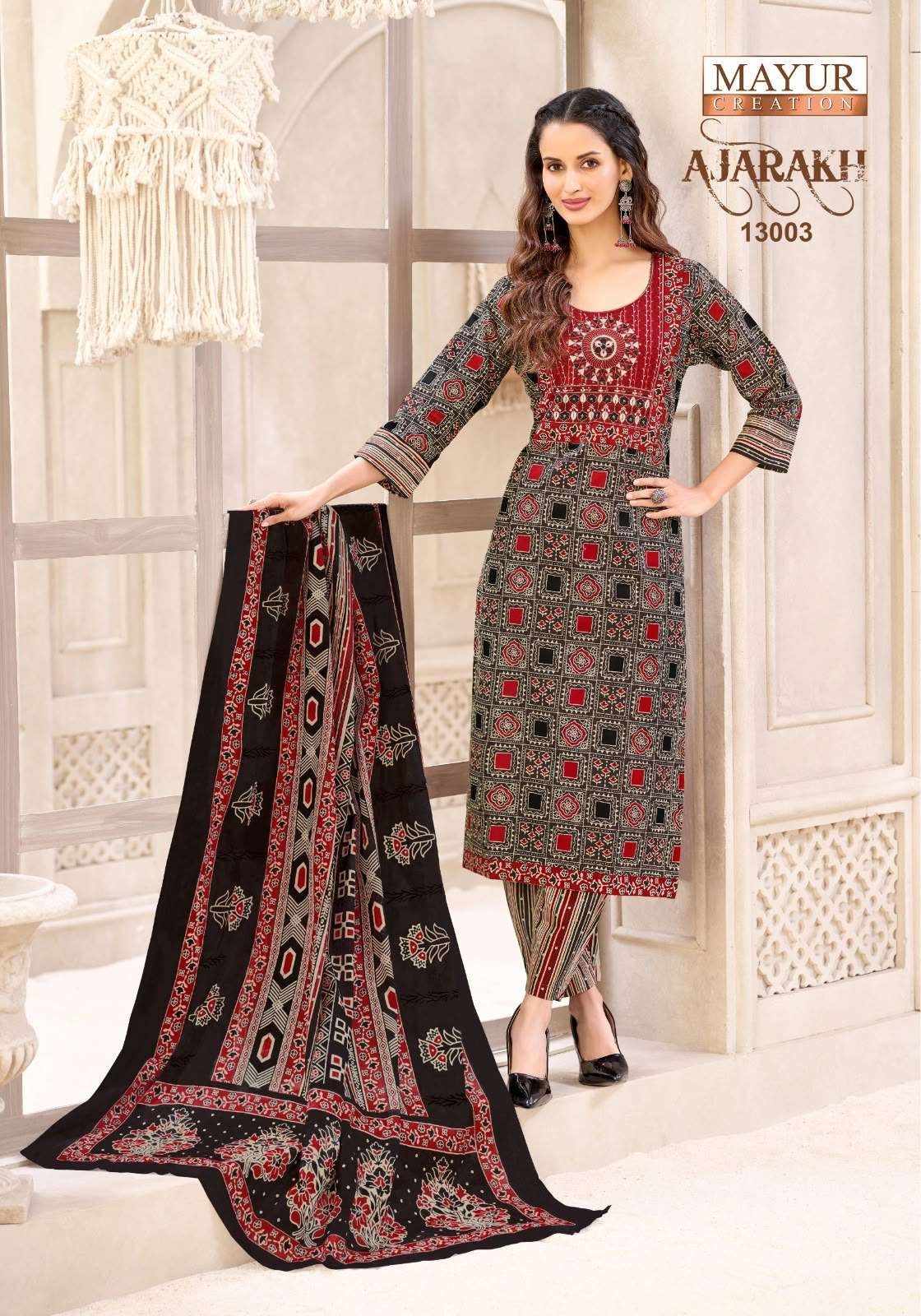 MAYUR CREATION AJARAKH VOL 13 READY MADE COLLECTION