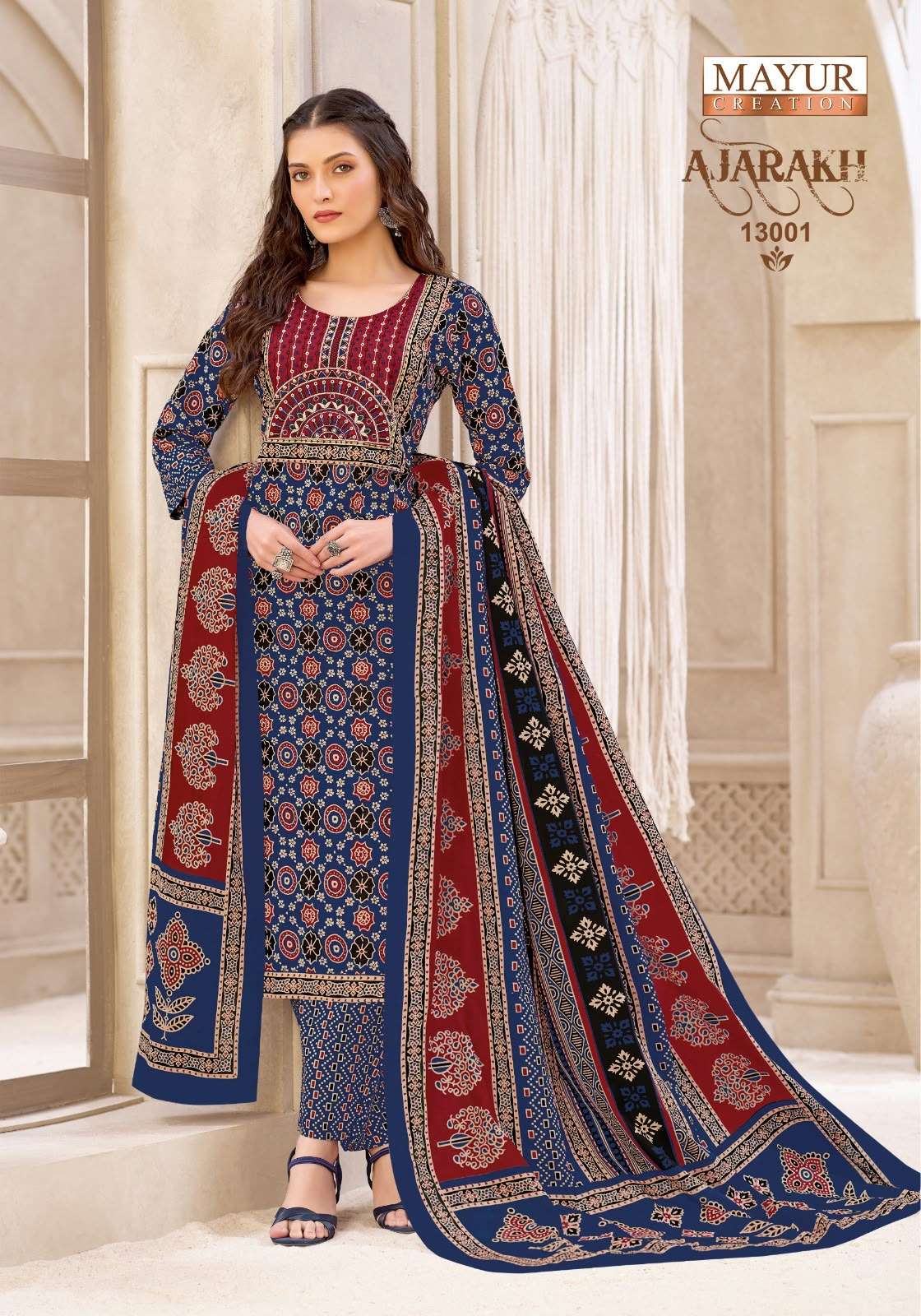 MAYUR CREATION AJARAKH VOL 13 READY MADE COLLECTION