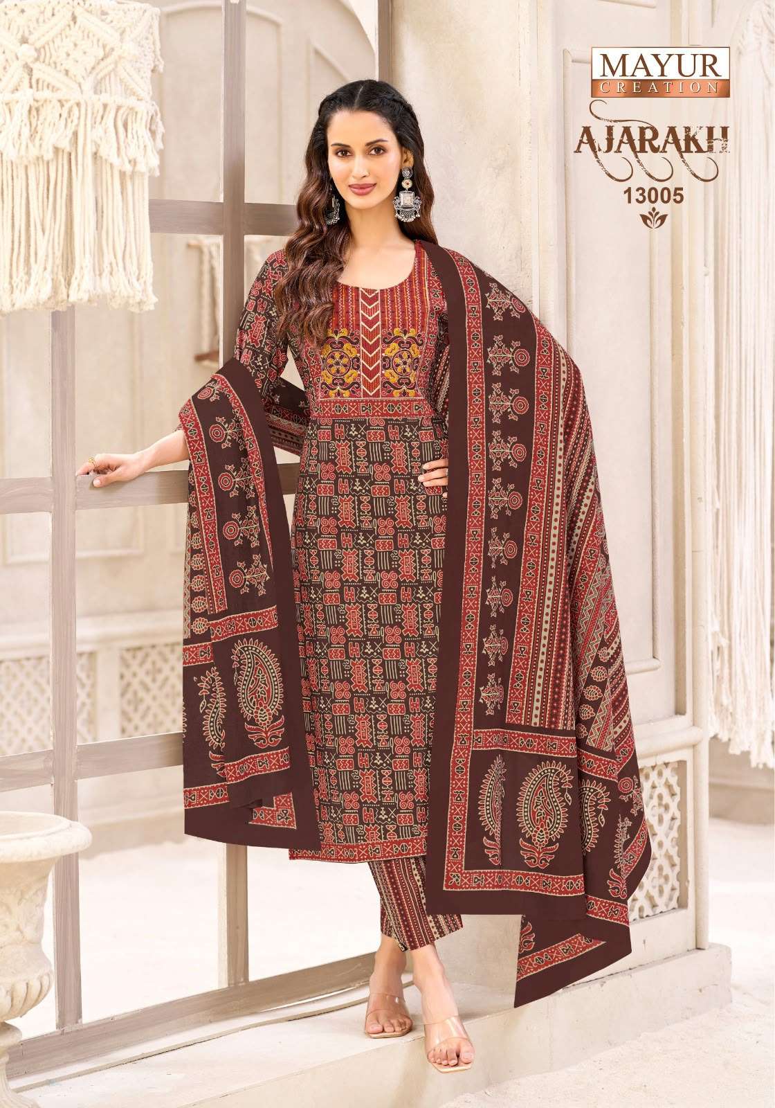 MAYUR CREATION AJARAKH VOL 13 READY MADE COLLECTION