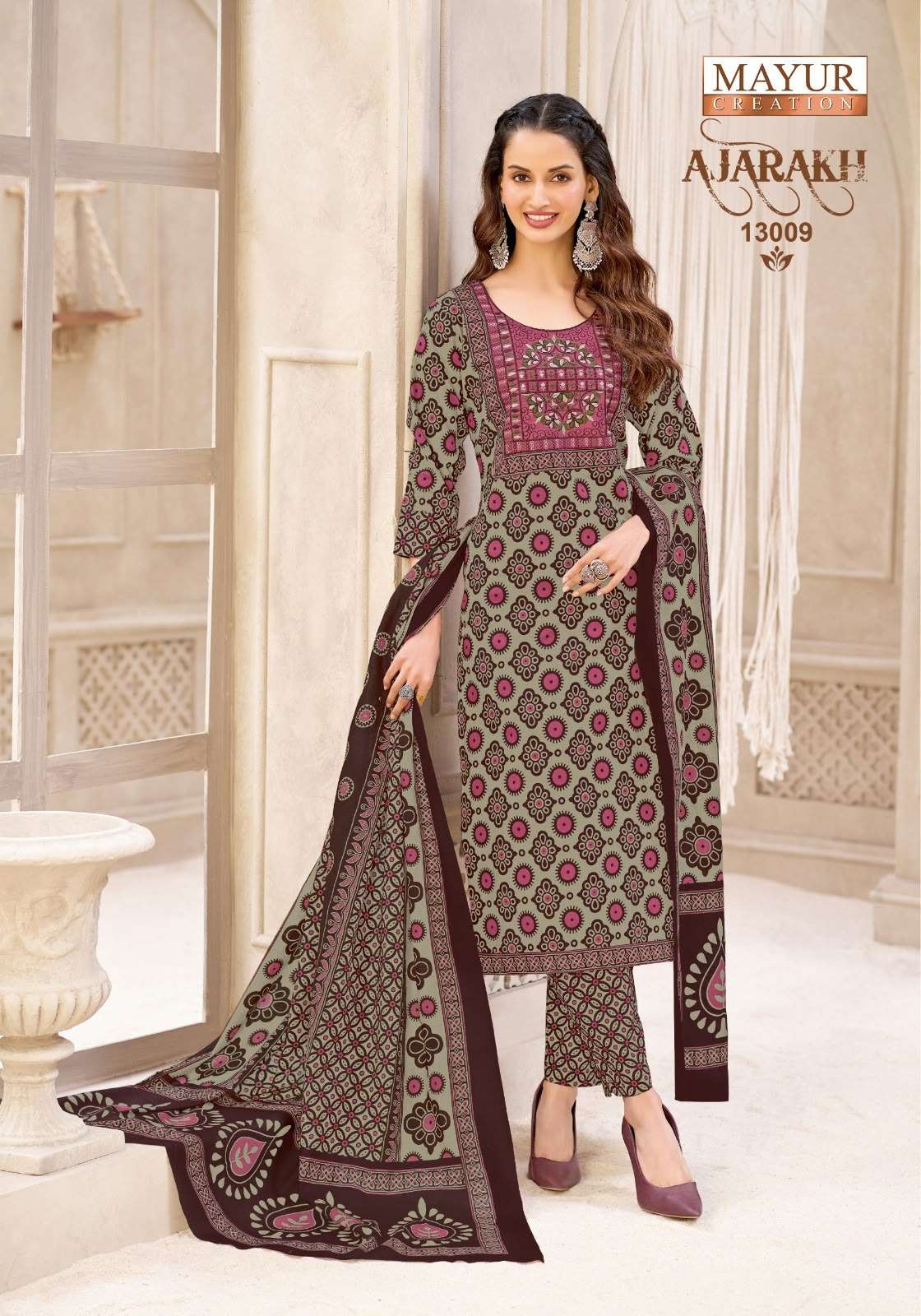 MAYUR CREATION AJARAKH VOL 13 READY MADE COLLECTION