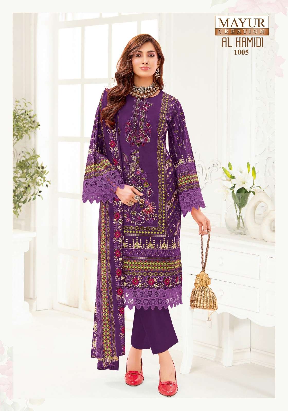 MAYUR CREATION AL HAMIDI VOL 1 COTTON DIGITAL PRINT SALWAR SUIT 