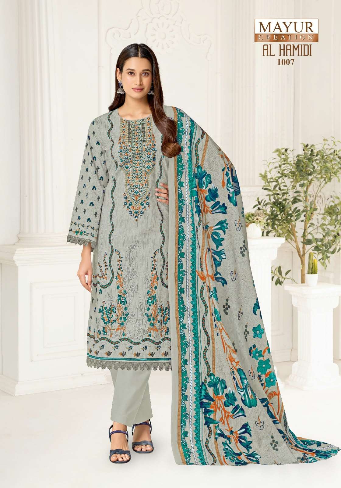 MAYUR CREATION AL HAMIDI VOL 1 COTTON DIGITAL PRINT SALWAR SUIT 