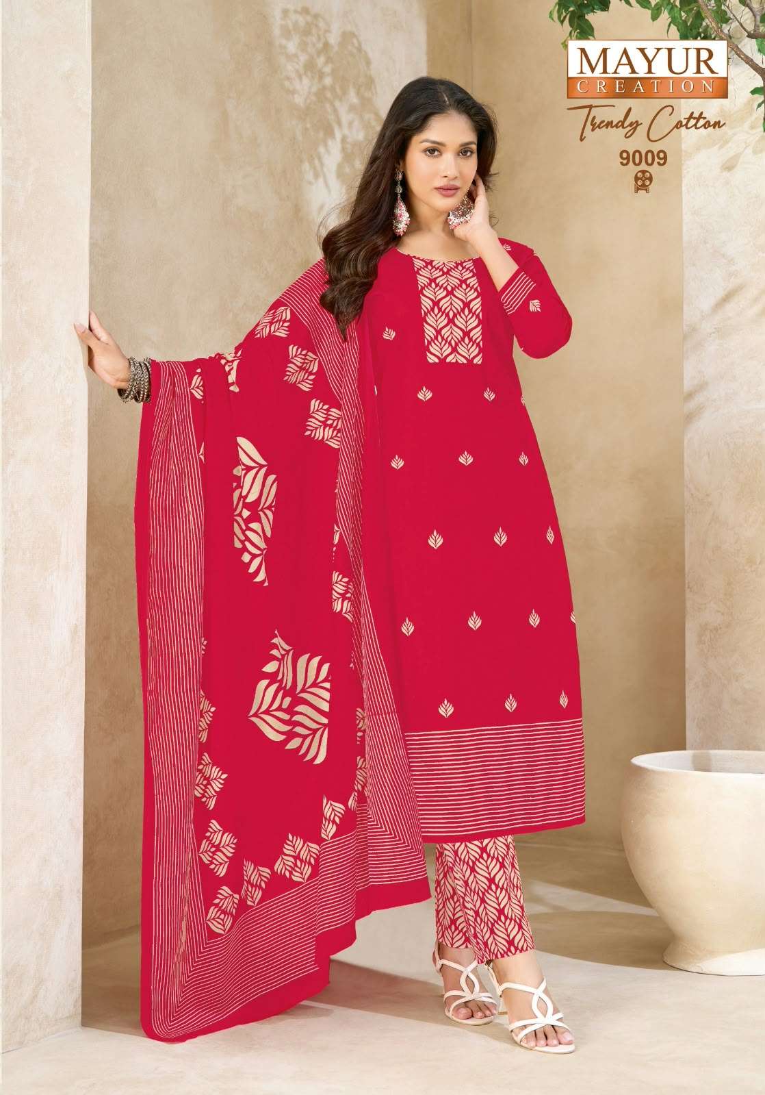 MAYUR CREATION TRENDY COTTON VOL 9 COTTON PRINTED DRESS MATERIAL 