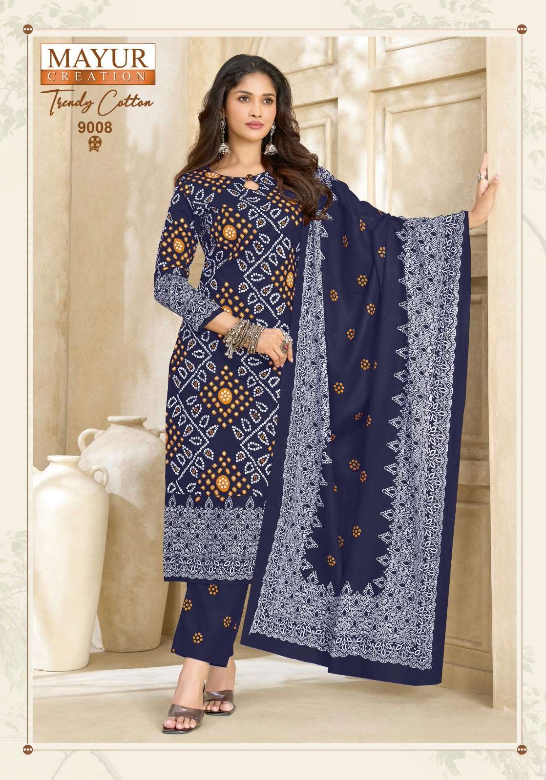 MAYUR CREATION TRENDY COTTON VOL 9 COTTON PRINTED DRESS MATERIAL 