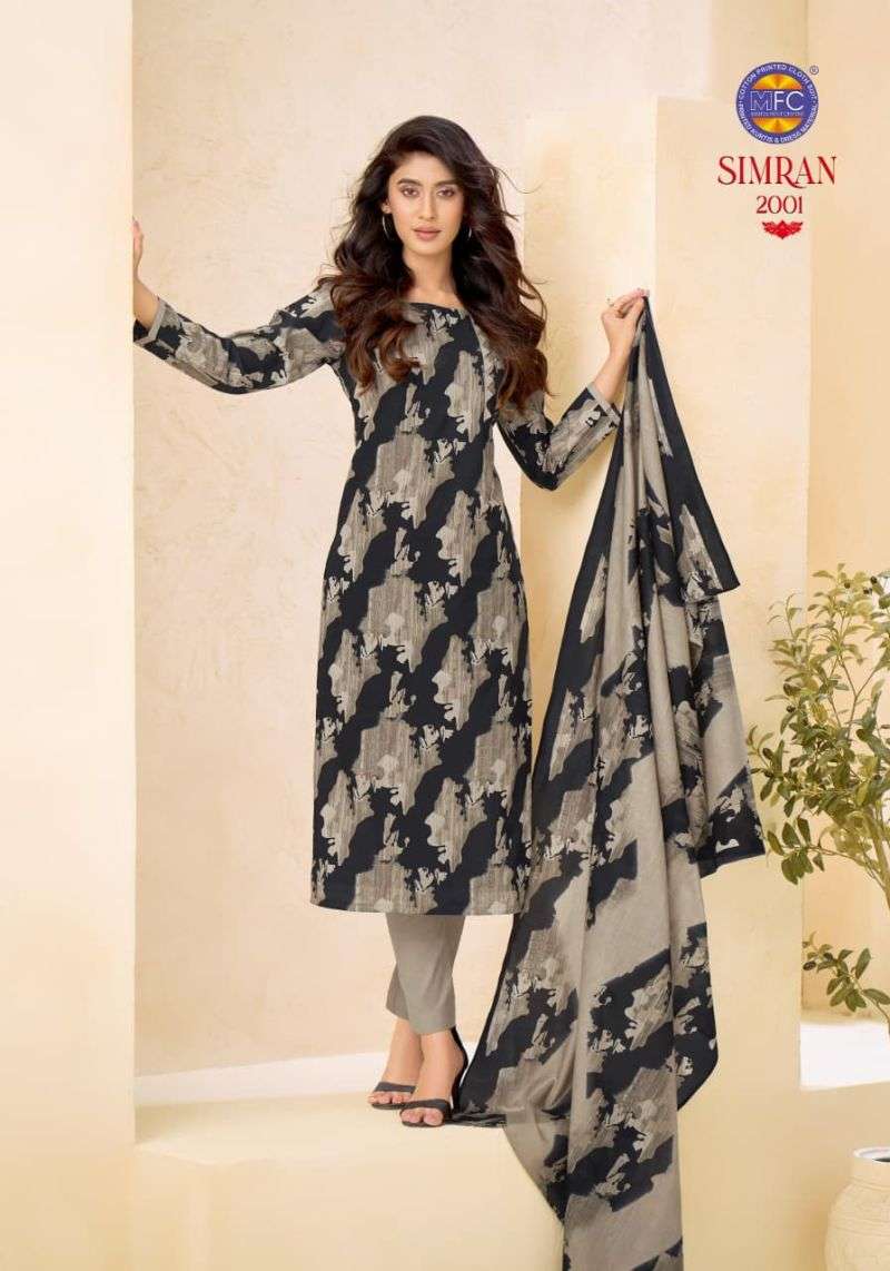 MFC SIMRAN VOL 2 HEAVY COTTON PRINTED LADIES SUIT