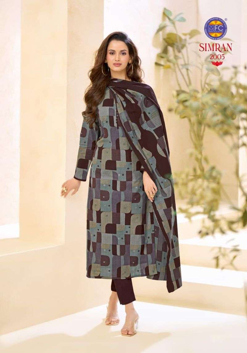 MFC SIMRAN VOL 2 HEAVY COTTON PRINTED LADIES SUIT