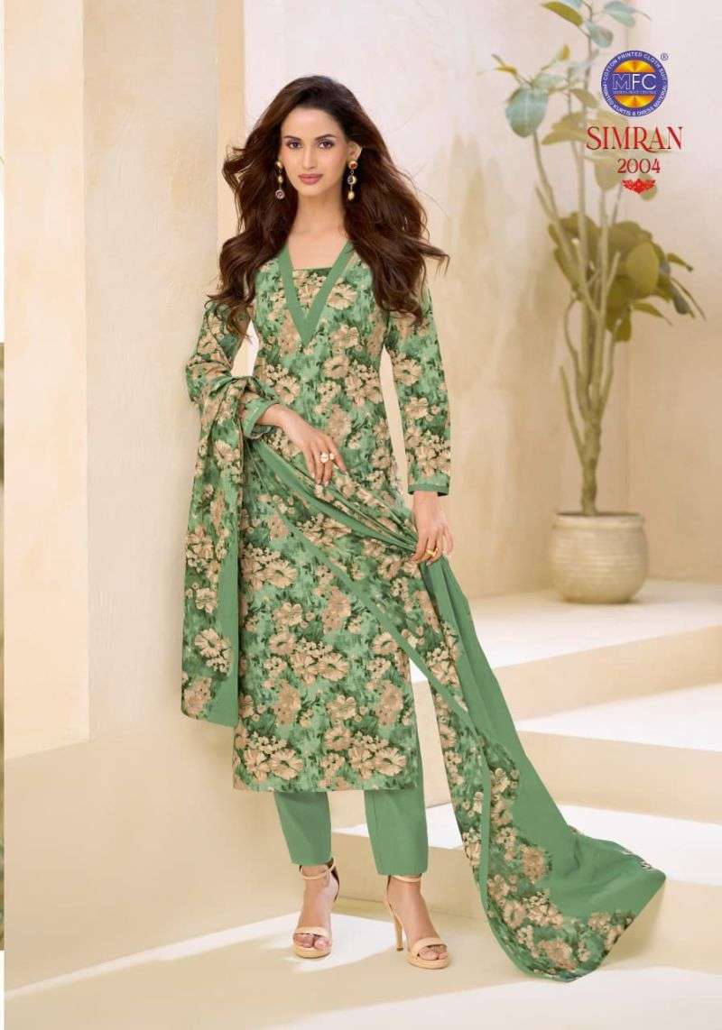 MFC SIMRAN VOL 2 HEAVY COTTON PRINTED LADIES SUIT