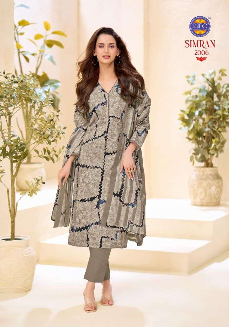 MFC SIMRAN VOL 2 HEAVY COTTON PRINTED LADIES SUIT
