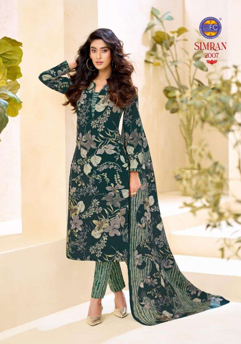 MFC SIMRAN VOL 2 HEAVY COTTON PRINTED LADIES SUIT