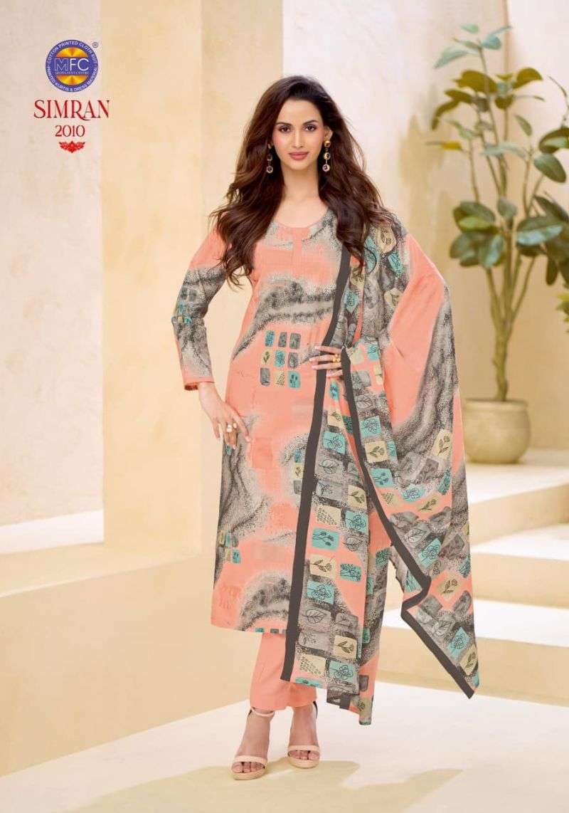 MFC SIMRAN VOL 2 HEAVY COTTON PRINTED LADIES SUIT